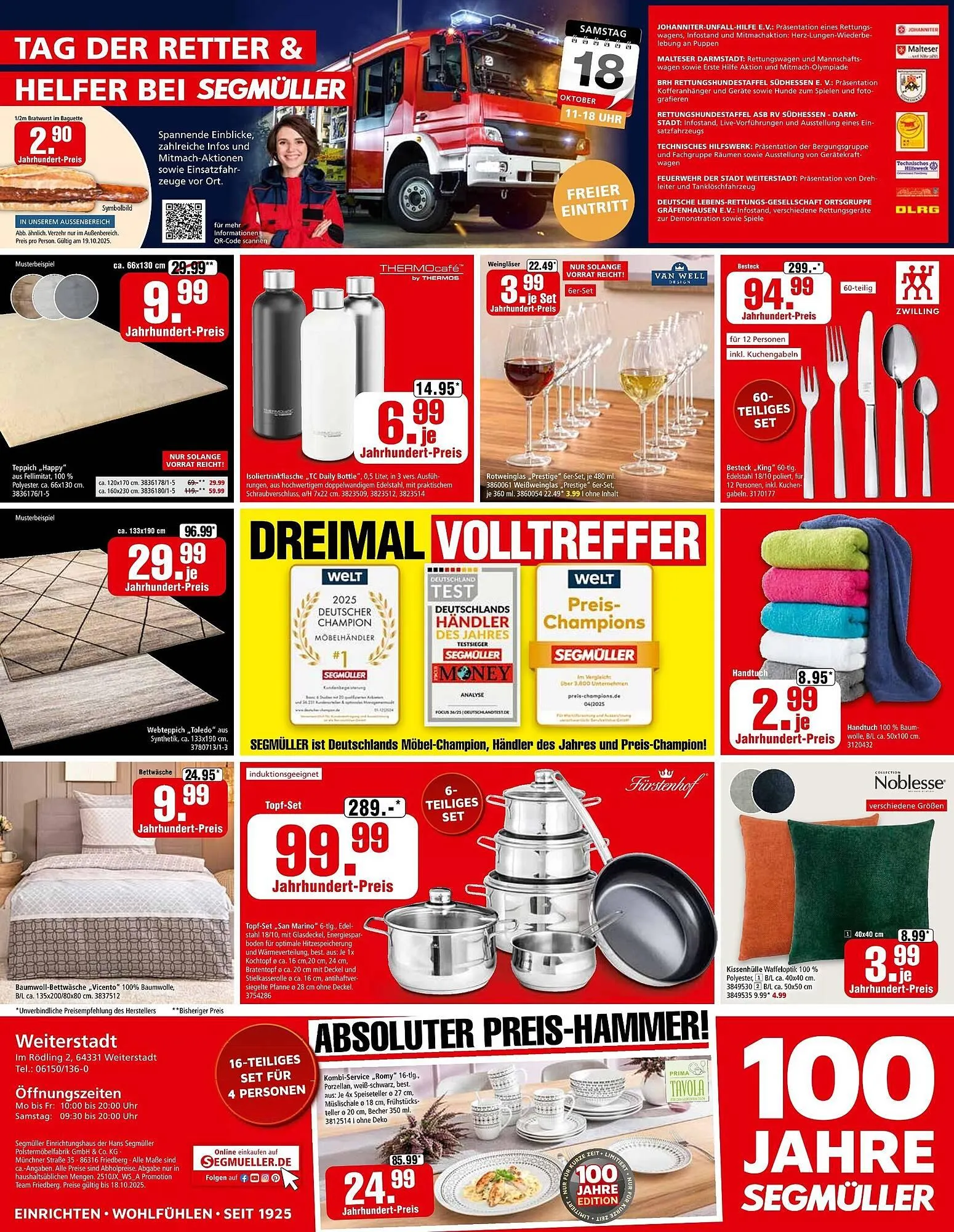 Segmüller Prospekt von 4. Oktober bis 18. Oktober 2025 - Prospekt seite 6