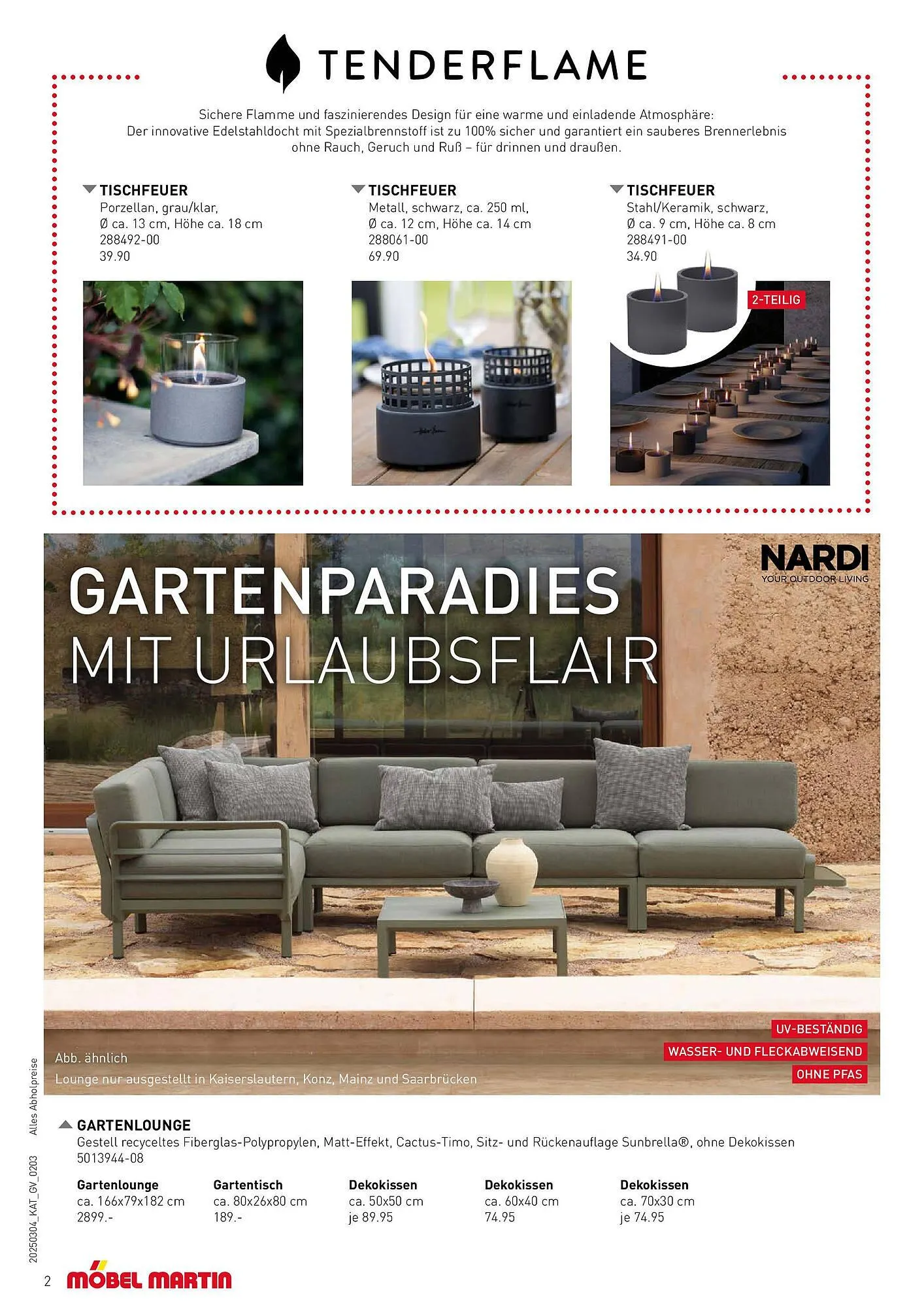 Möbel Martin Prospekt von 3. März bis 2. August 2025 - Prospekt seite 2