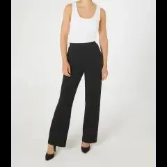 Palazzohose mit Biesen Janina, High-waist