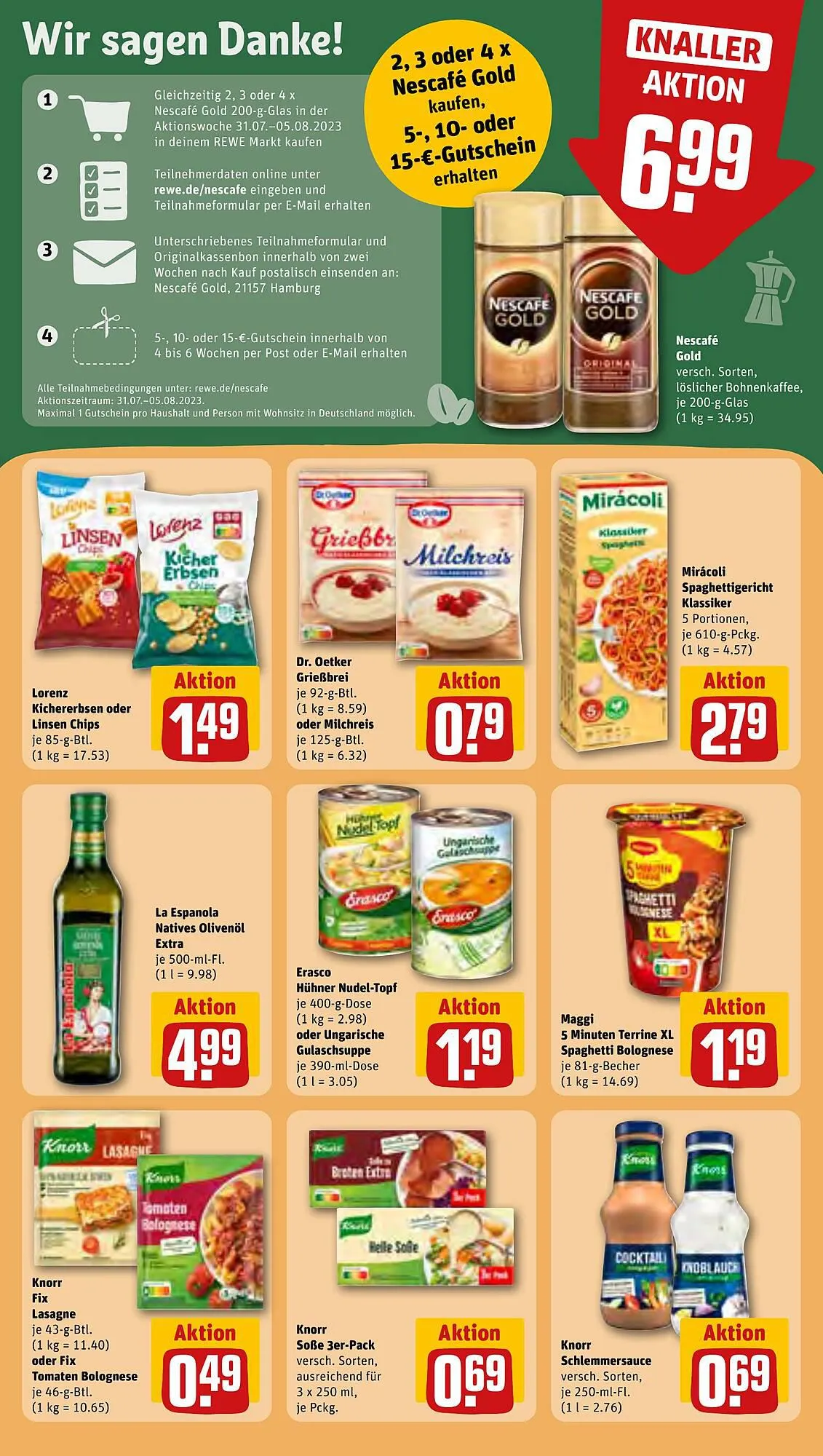 REWE tilbudsavis Gyldig indtil 31. juli - 5. august 2023 - tilbudsavis side 24