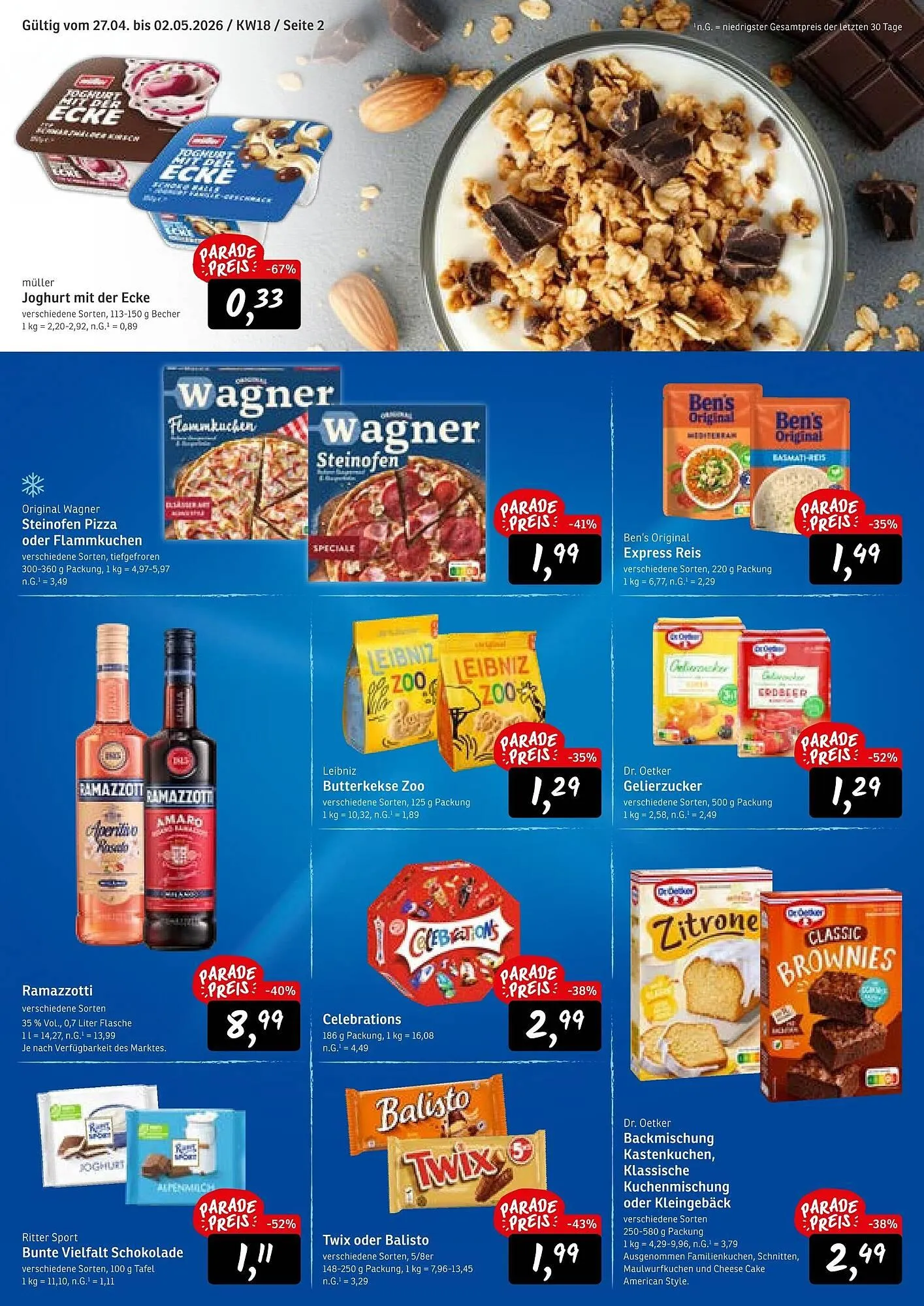 KONSUM Prospekt von 27. April bis 2. Mai 2026 - Prospekt seite 2