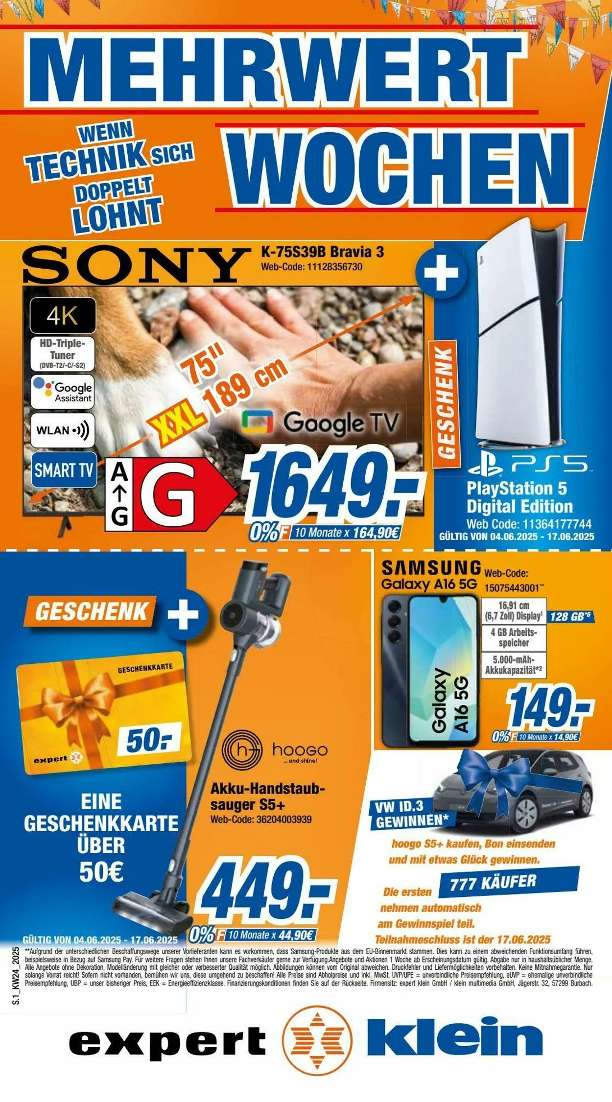 Expert von 16. Juni bis 21. Juni 2025 - Prospekt seite 1