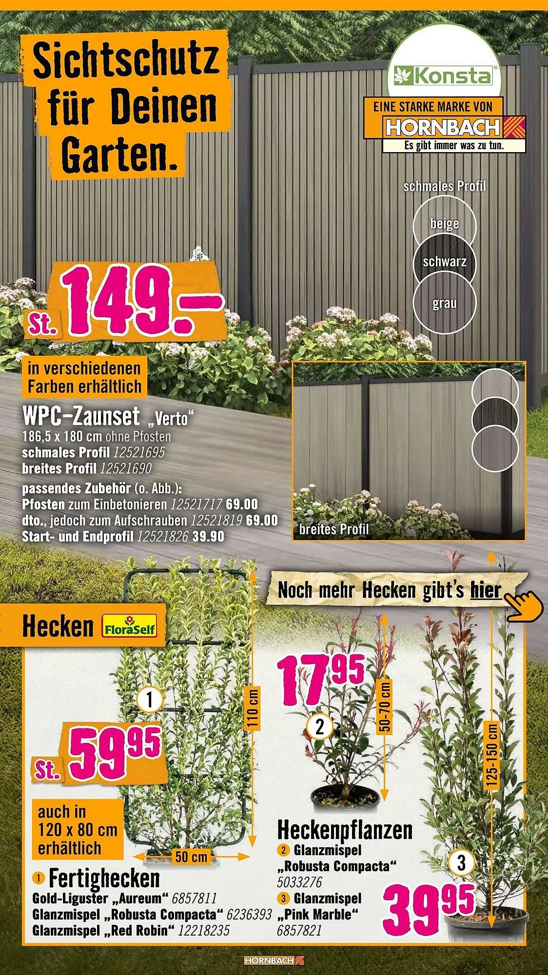 Hornbach Prospekt von 8. April bis 6. Mai 2026 - Prospekt seite 13