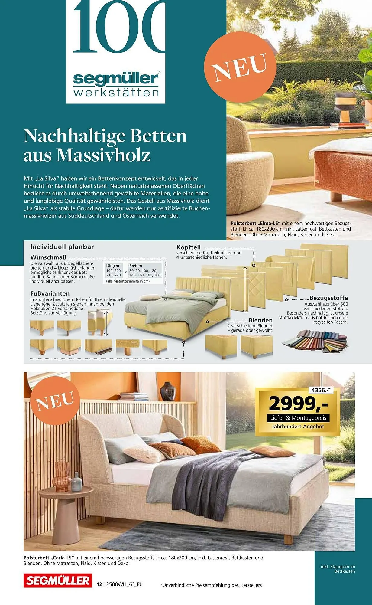 Segmüller Prospekt von 2. August bis 16. August 2025 - Prospekt seite 12