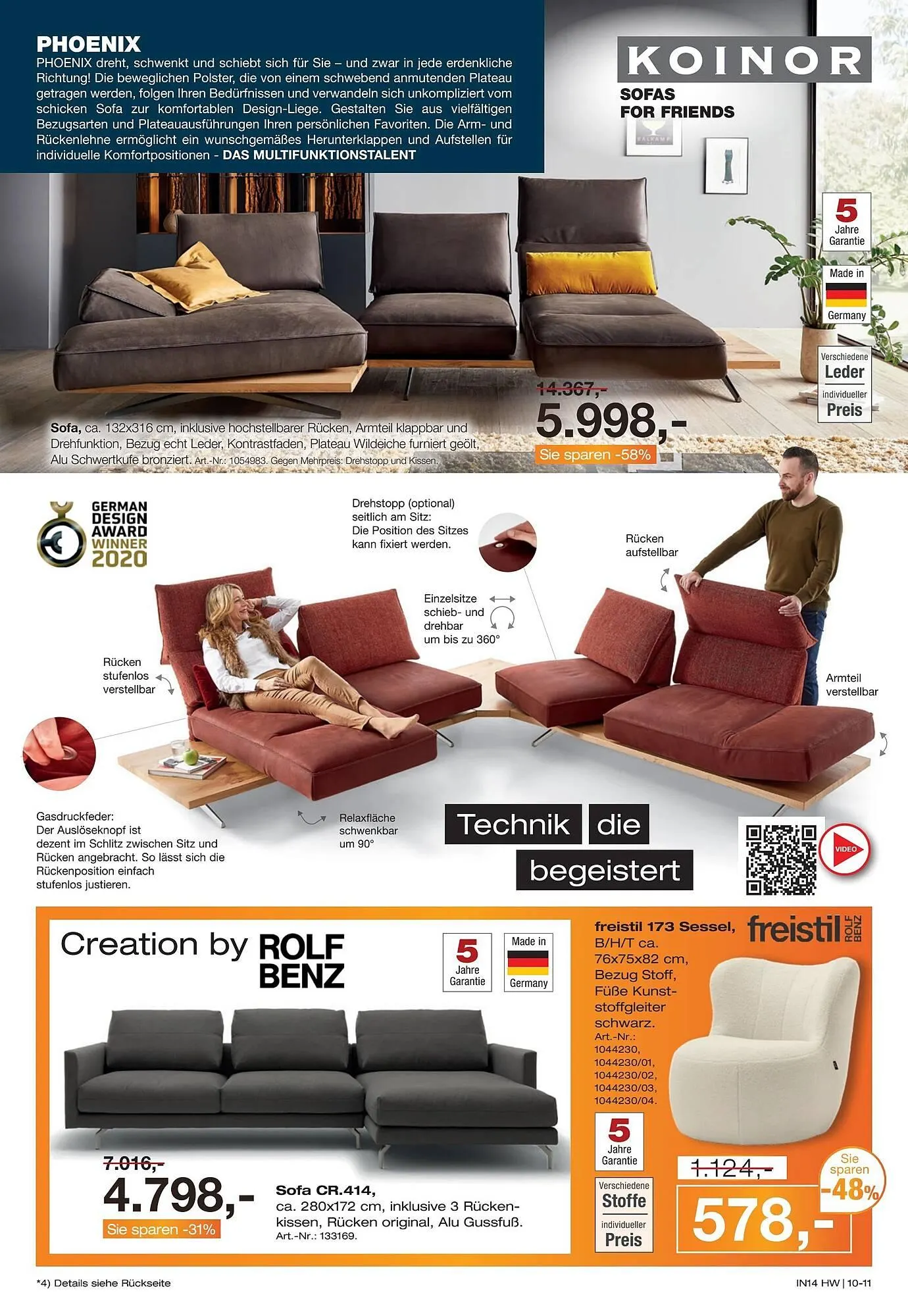 Möbel Inhofer Prospekt von 7. Mai bis 1. Juni 2025 - Prospekt seite 11