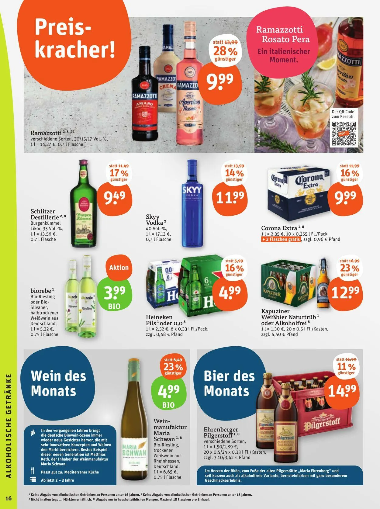 Tegut Aktueller Prospekt von 5. Mai bis 11. Mai 2025 - Prospekt seite 18