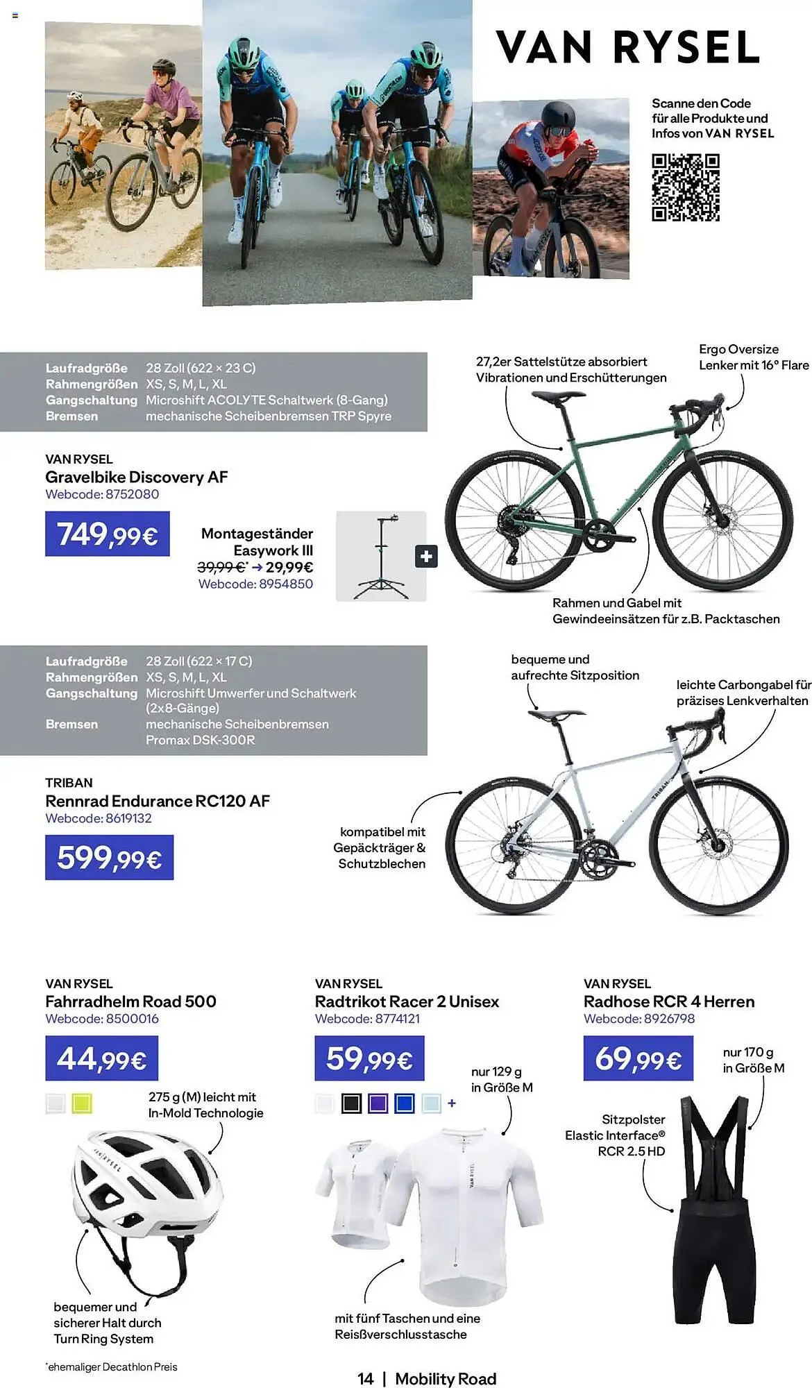 Decathlon Prospekt von 27. März bis 27. April 2025 - Prospekt seite 14