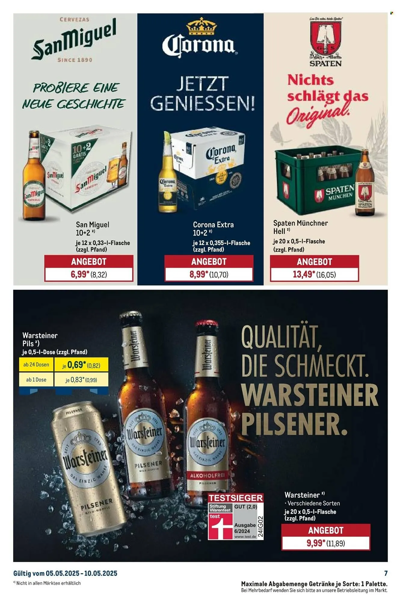 METRO Prospekt von 5. Mai bis 10. Mai 2025 - Prospekt seite 7