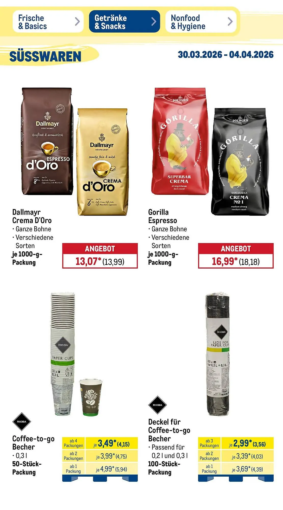 METRO Prospekt von 29. März bis 4. April 2026 - Prospekt seite 39