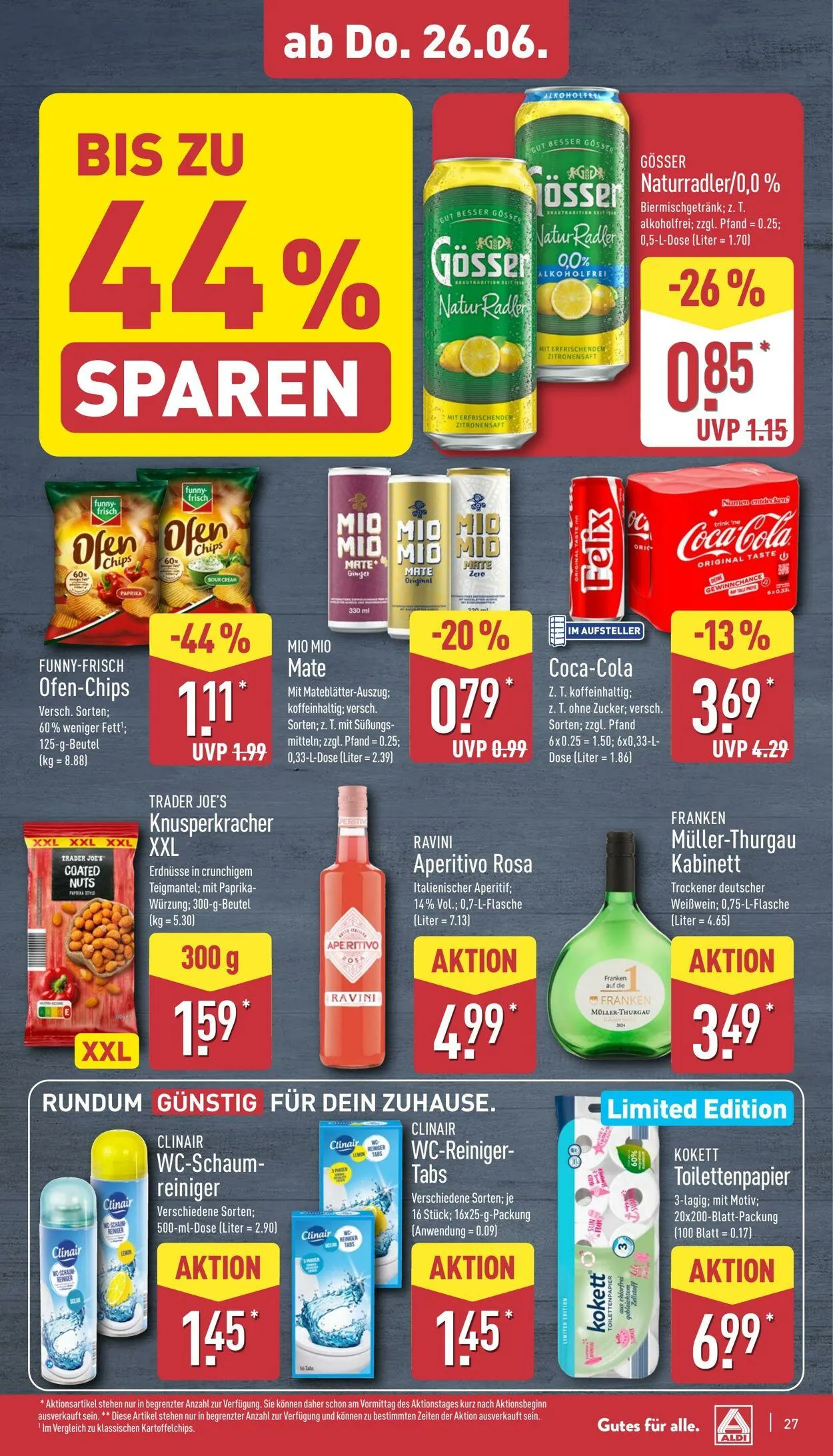 Aldi-Nord von 23. Juni bis 28. Juni 2025 - Prospekt seite 31