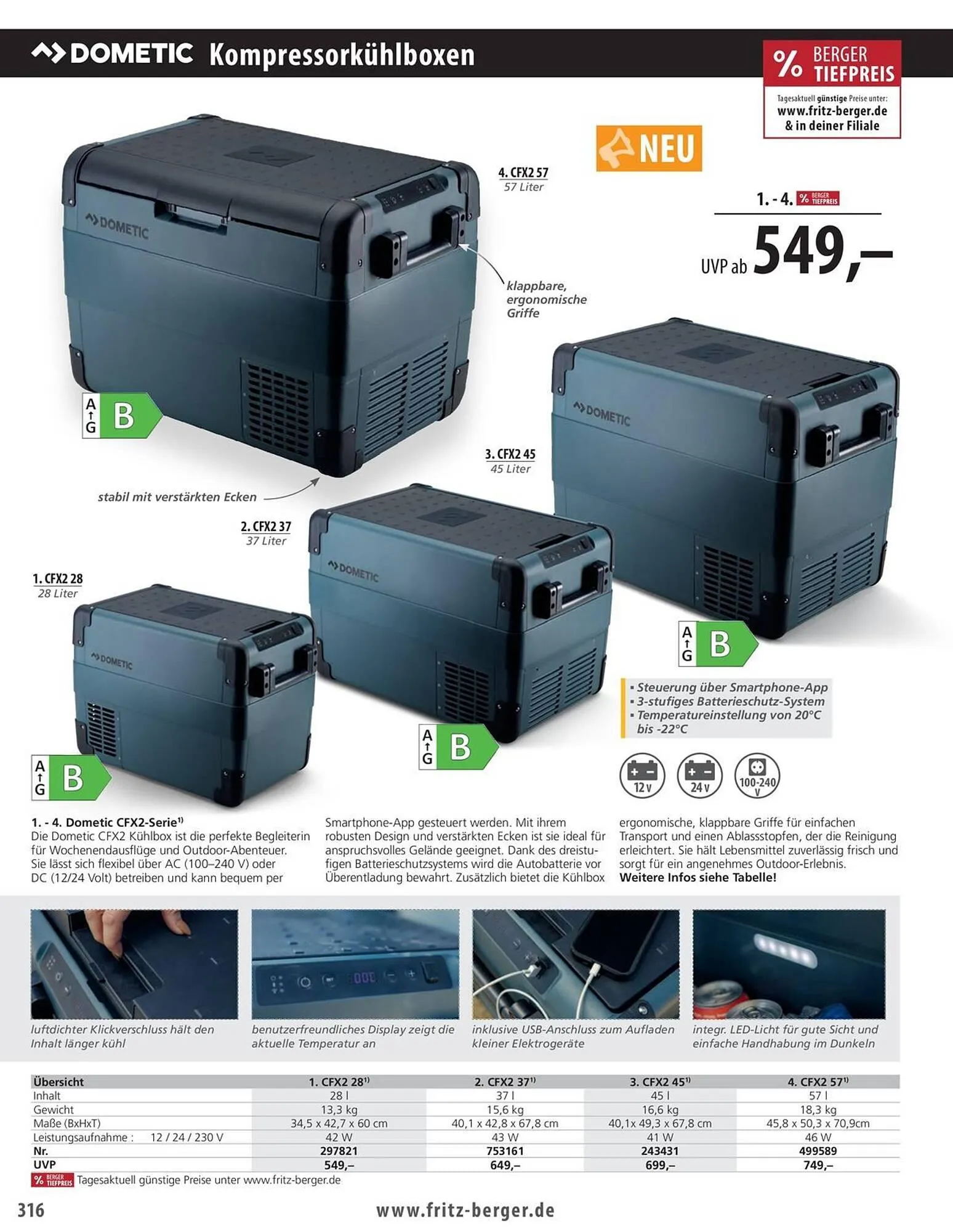 Fritz Berger Prospekt von 27. Mai bis 31. Dezember 2025 - Prospekt seite 316