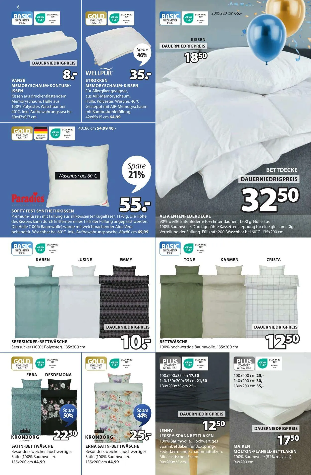 JYSK von 14. April bis 28. April 2025 - Prospekt seite 7