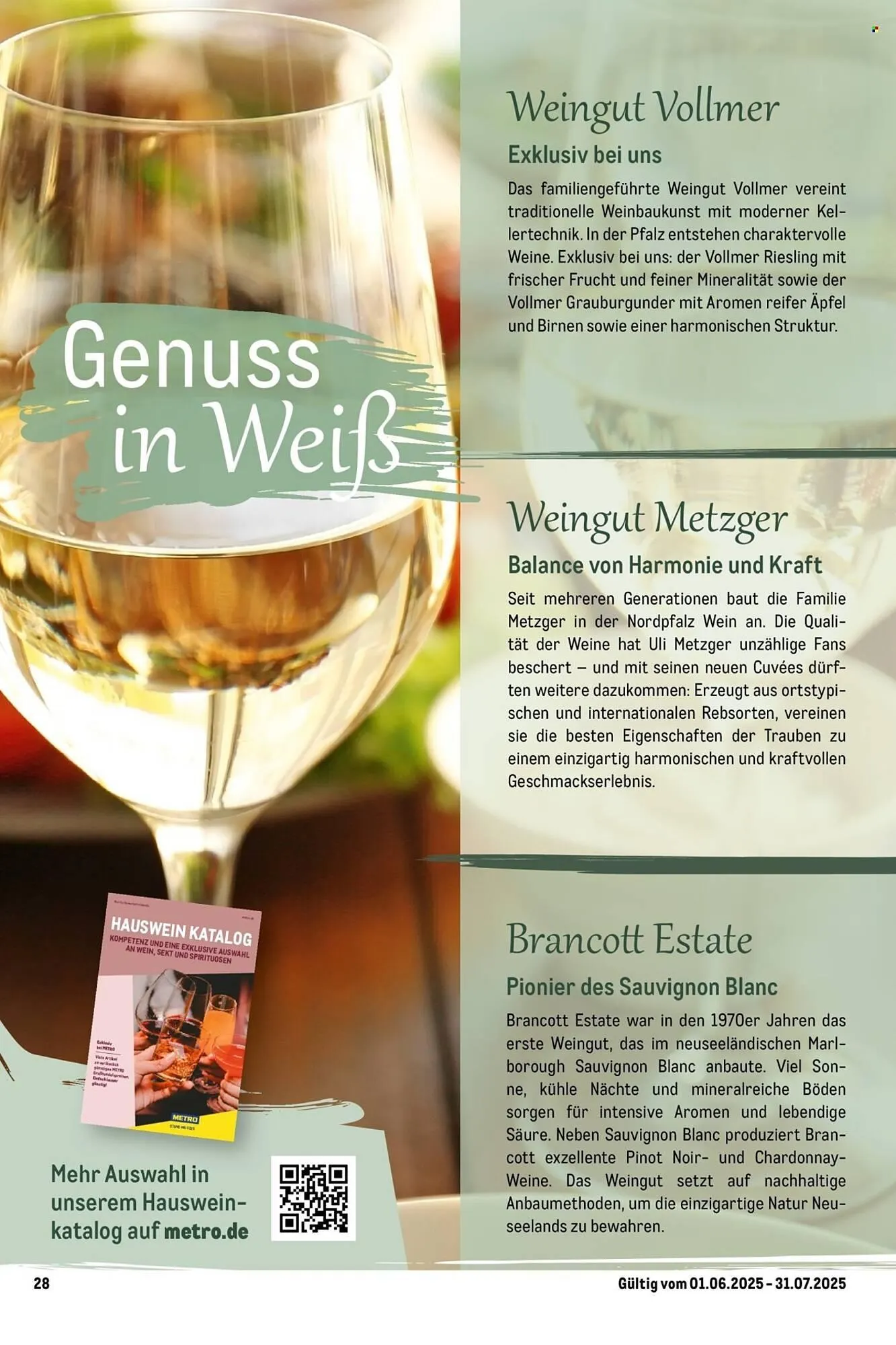 METRO Prospekt von 1. Juni bis 31. Juli 2025 - Prospekt seite 28