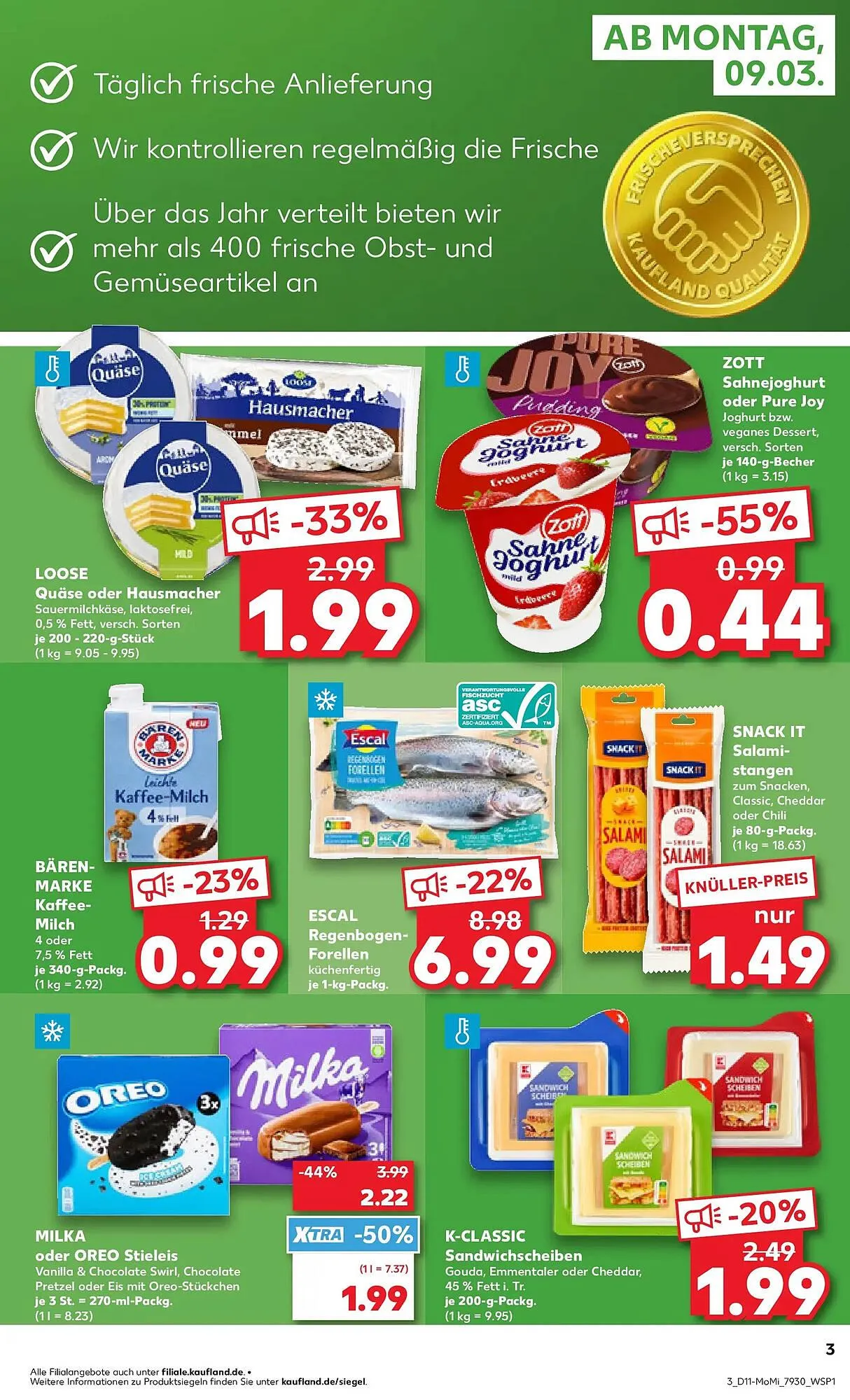 Kaufland Prospekt von 8. März bis 11. März 2026 - Prospekt seite 3