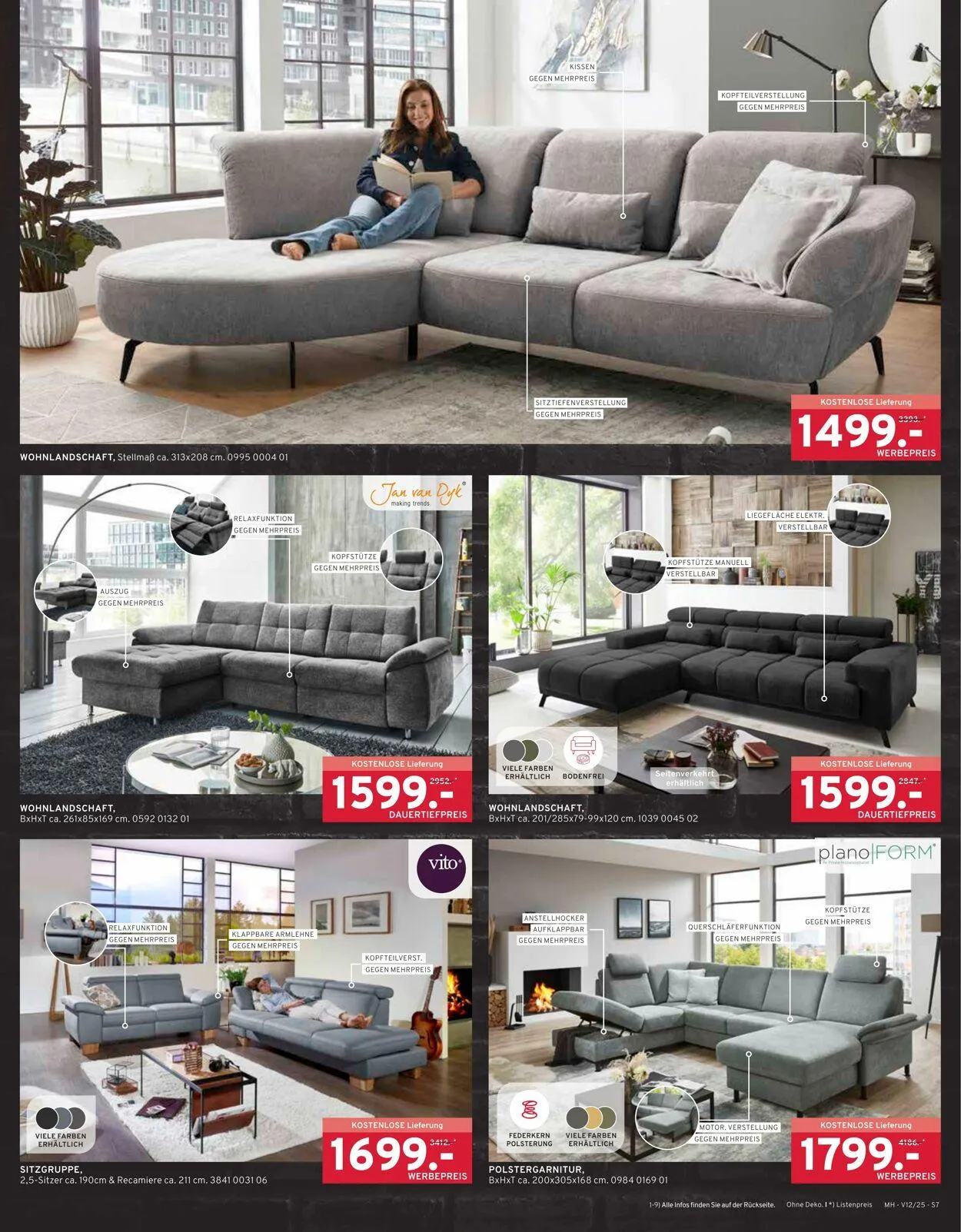 Möbel Heinrich Aktueller Prospekt von 17. November bis 7. Dezember 2025 - Prospekt seite 7