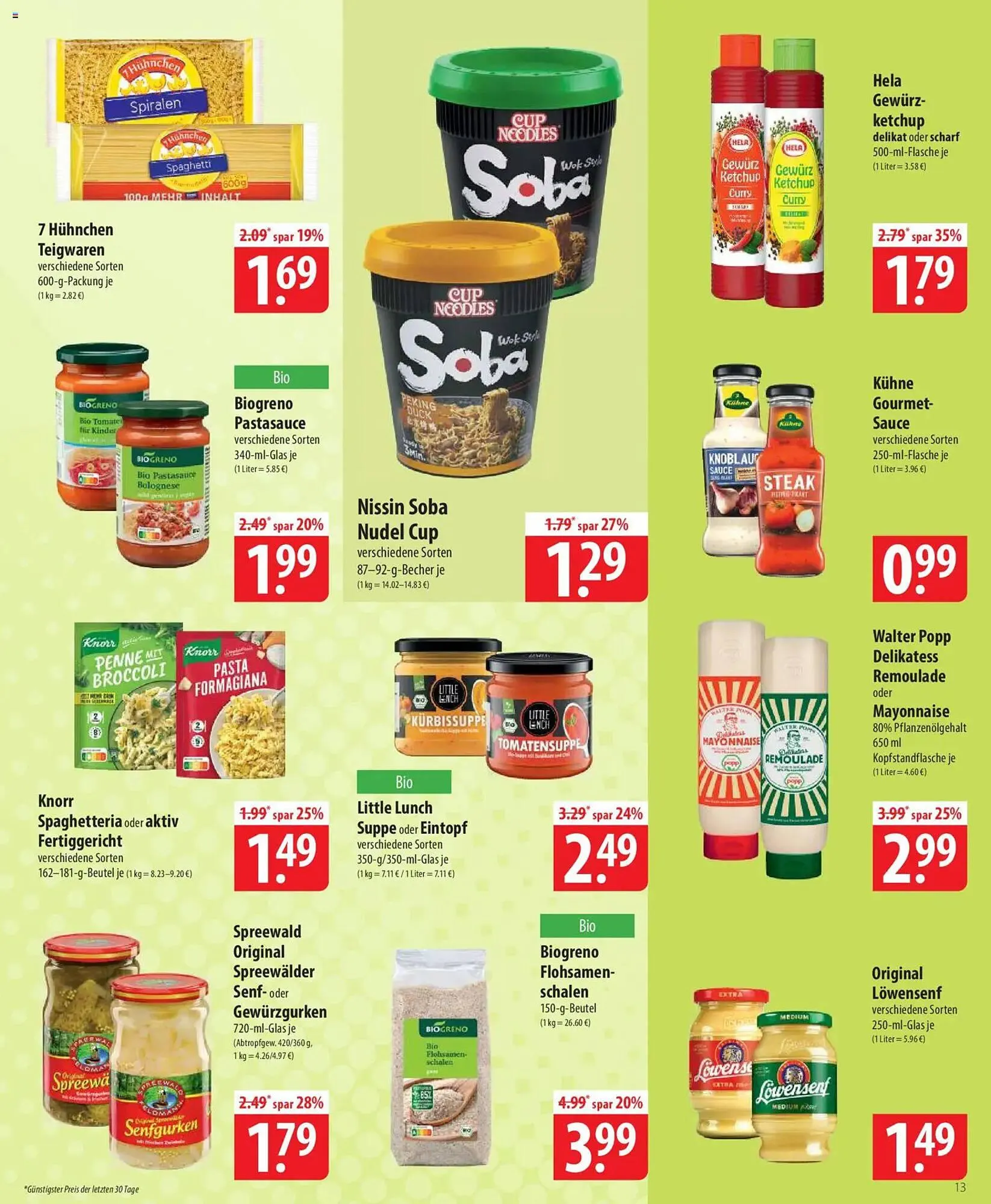 Famila Nord Ost Prospekt von 7. April bis 11. April 2026 - Prospekt seite 13