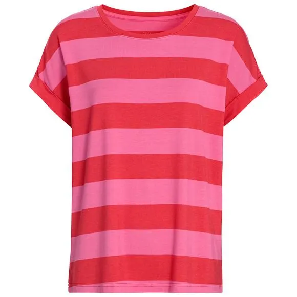 Damen T-Shirt mit überschnittenen Ärmeln