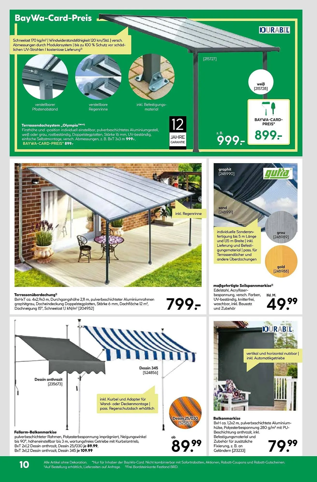 BayWa Prospekt von 5. Mai bis 11. Mai 2025 - Prospekt seite 12