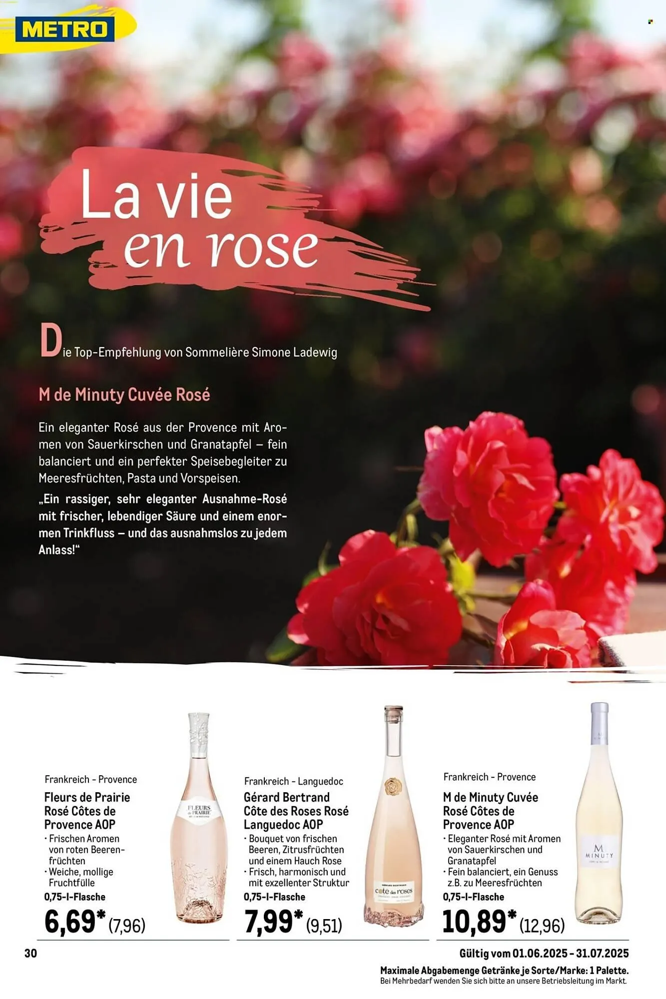 METRO Prospekt von 1. Juni bis 31. Juli 2025 - Prospekt seite 30
