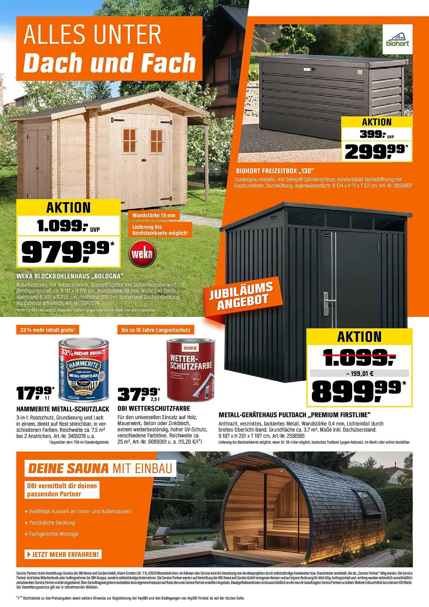 OBI Prospekt von 31. August bis 14. September 2025 - Prospekt seite 14