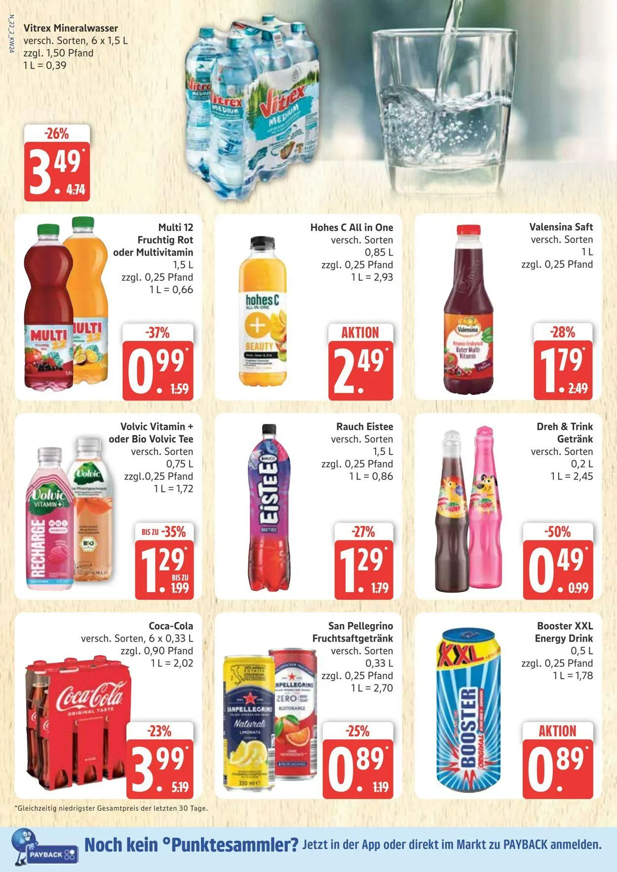 Marktkauf Aktueller Prospekt von 16. Juni bis 21. Juni 2025 - Prospekt seite 22