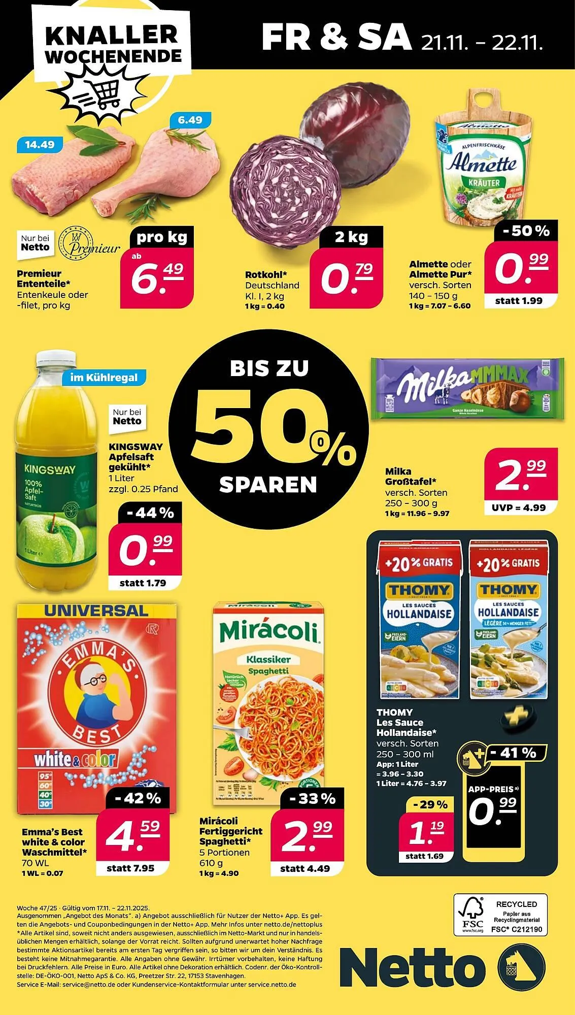 NETTO Prospekt von 17. November bis 22. November 2025 - Prospekt seite 34