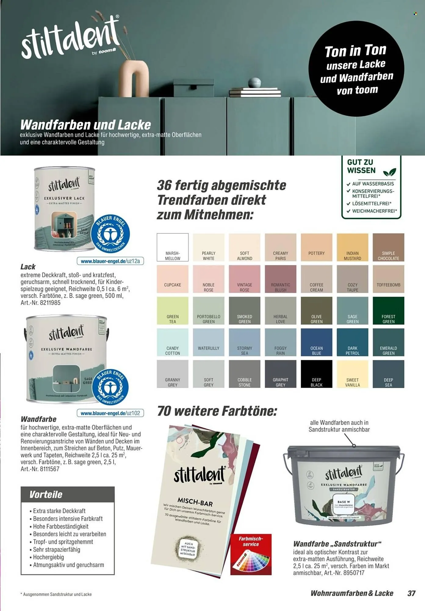 Toom Baumarkt Prospekt von 14. Februar bis 30. April 2026 - Prospekt seite 37