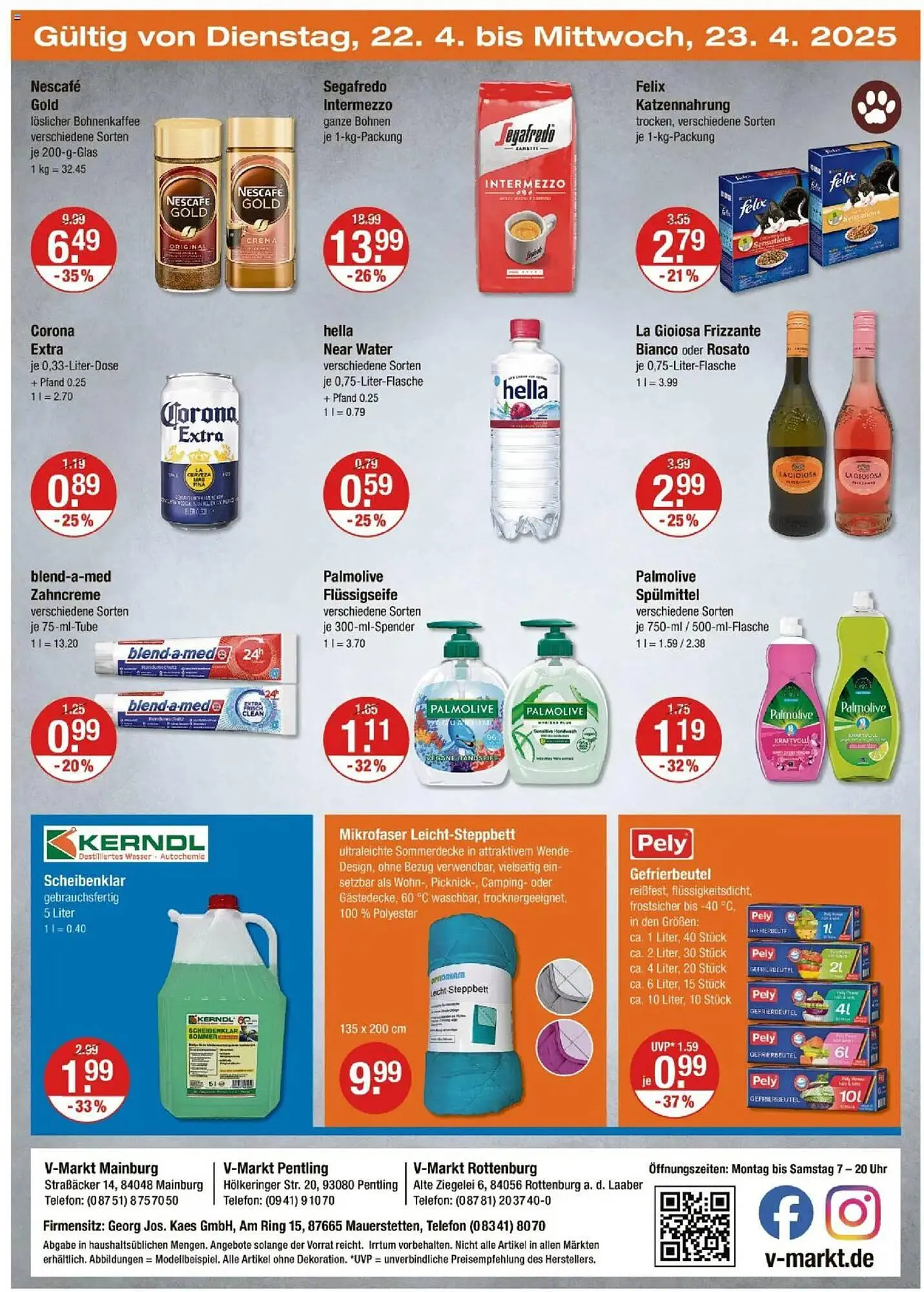 V Markt Prospekt von 17. April bis 23. April 2025 - Prospekt seite 24