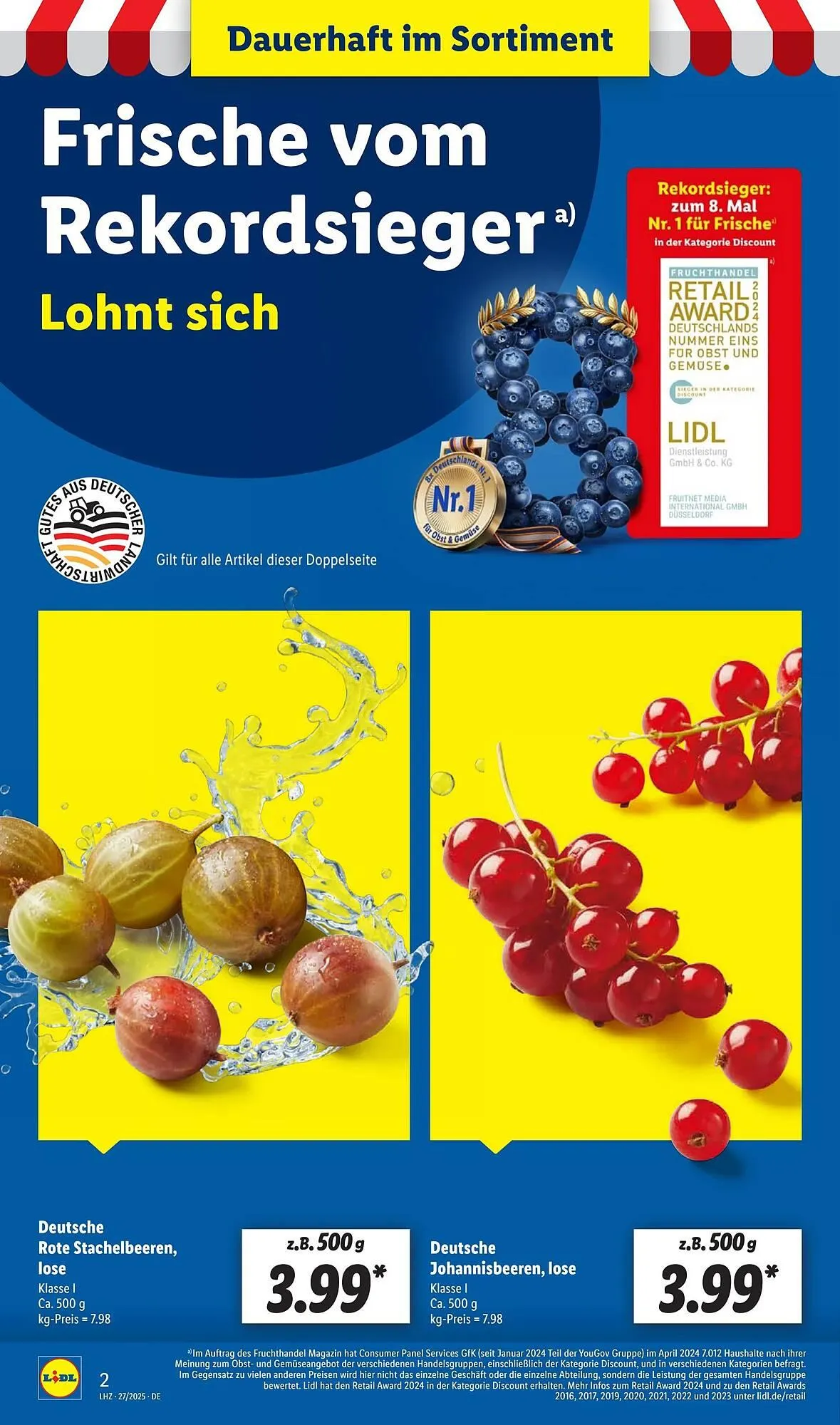 Lidl Prospekt von 30. Juni bis 6. Juli 2025 - Prospekt seite 2