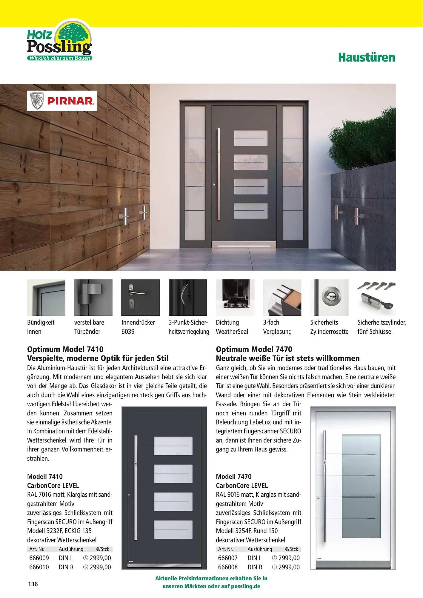 Holz Possling Prospekt von 2. Mai bis 31. Juli 2025 - Prospekt seite 136