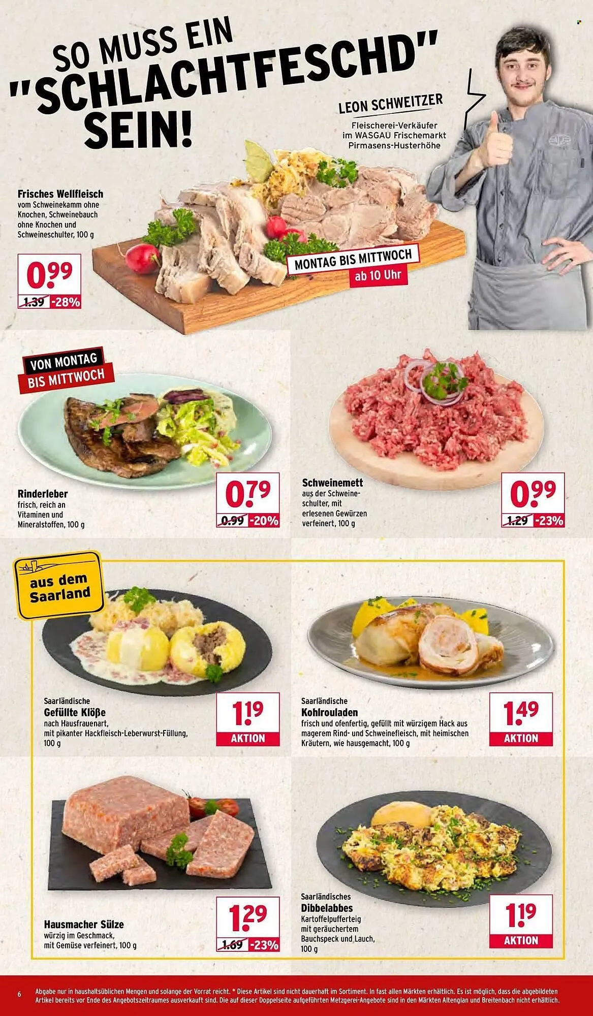 Wasgau Prospekt von 26. Januar bis 31. Januar 2026 - Prospekt seite 6