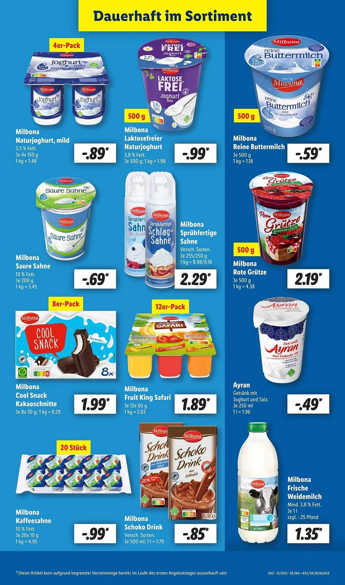 Lidl Prospekt von 28. Juli bis 3. August 2025 - Prospekt seite 7