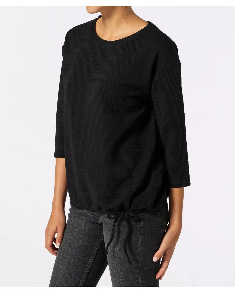 Struktur-Shirt Janina, 3/4-Arm