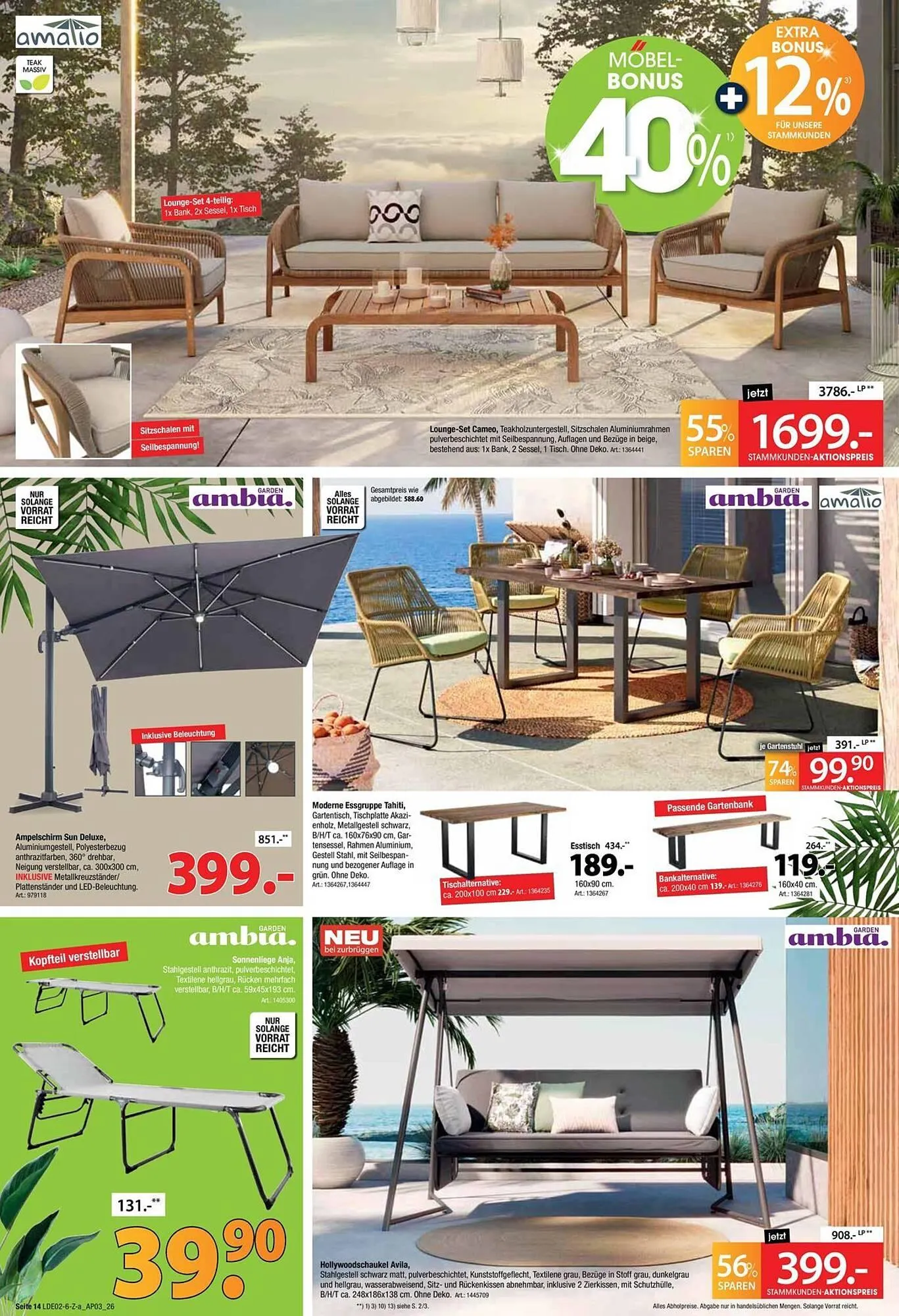 Zurbrüggen Prospekt von 7. März bis 31. März 2026 - Prospekt seite 18