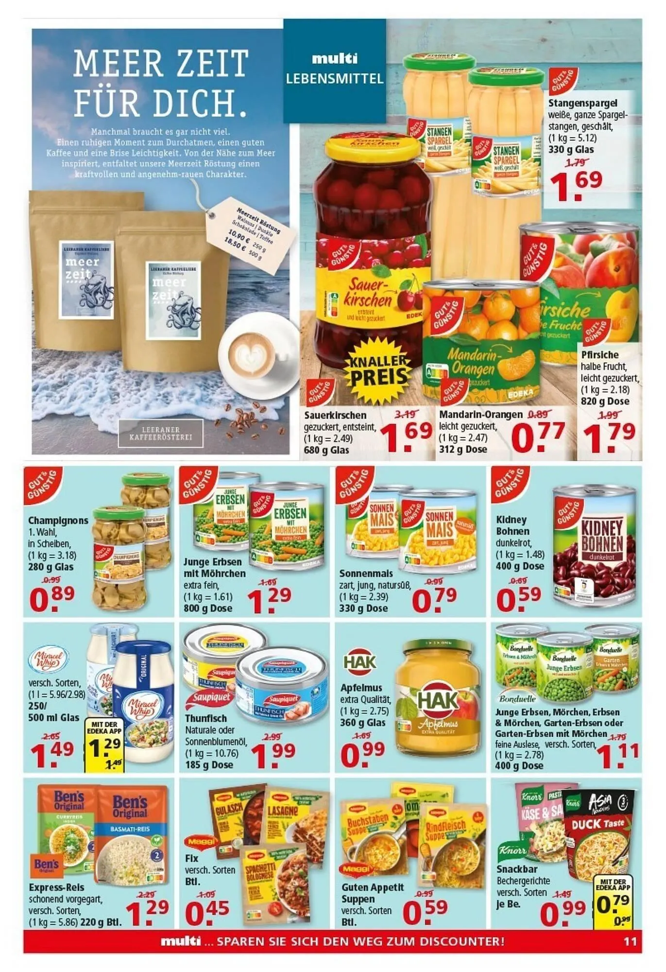 Multi Markt Prospekt von 27. Oktober bis 1. November 2025 - Prospekt seite 11