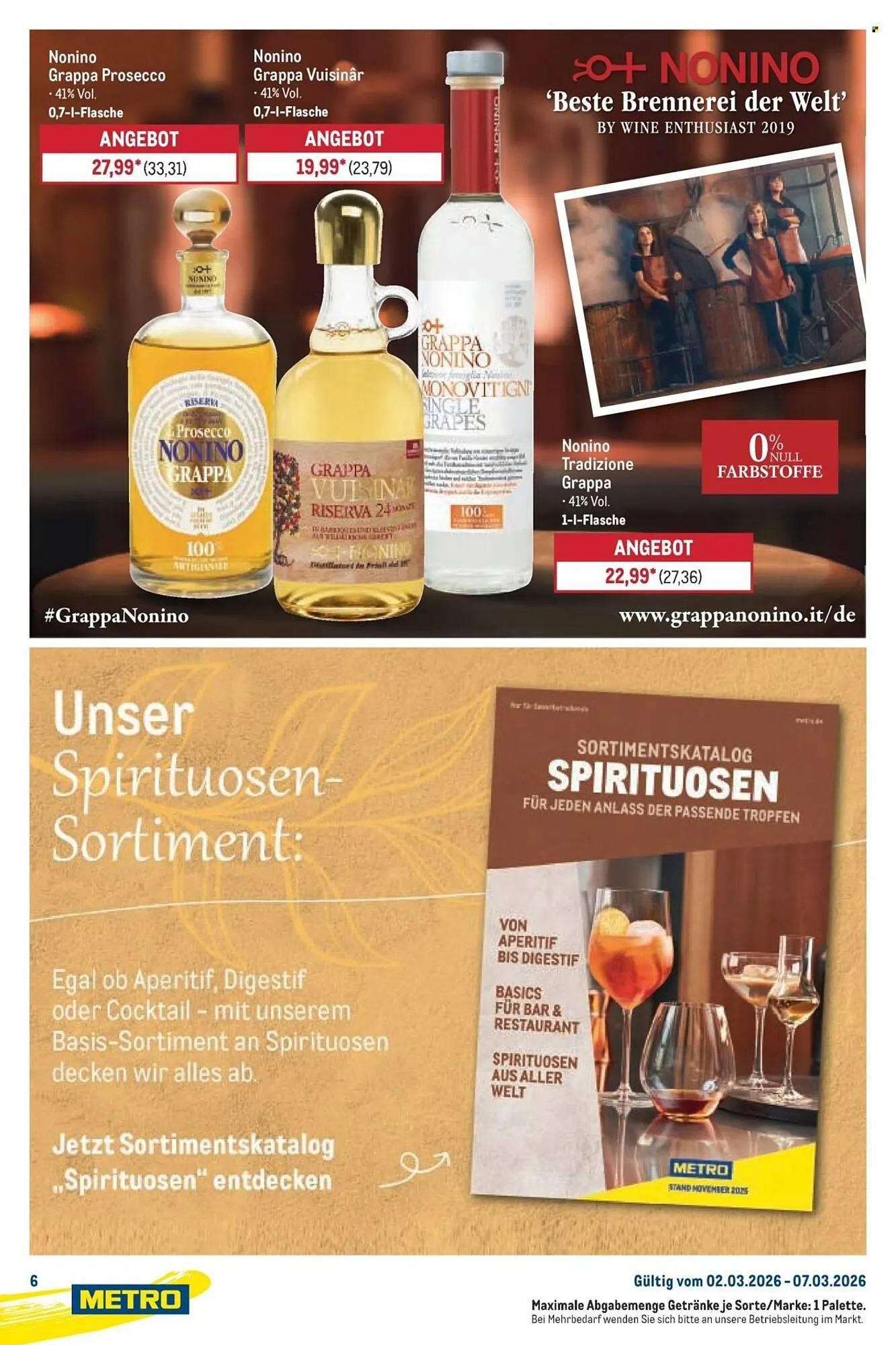 METRO Prospekt von 2. März bis 7. März 2026 - Prospekt seite 6