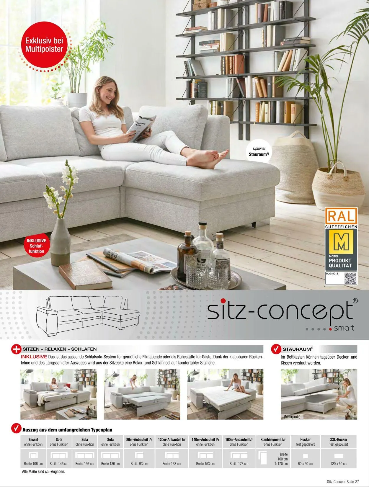 Multipolster Aktueller Prospekt von 2. Juni bis 16. Juni 2025 - Prospekt seite 27