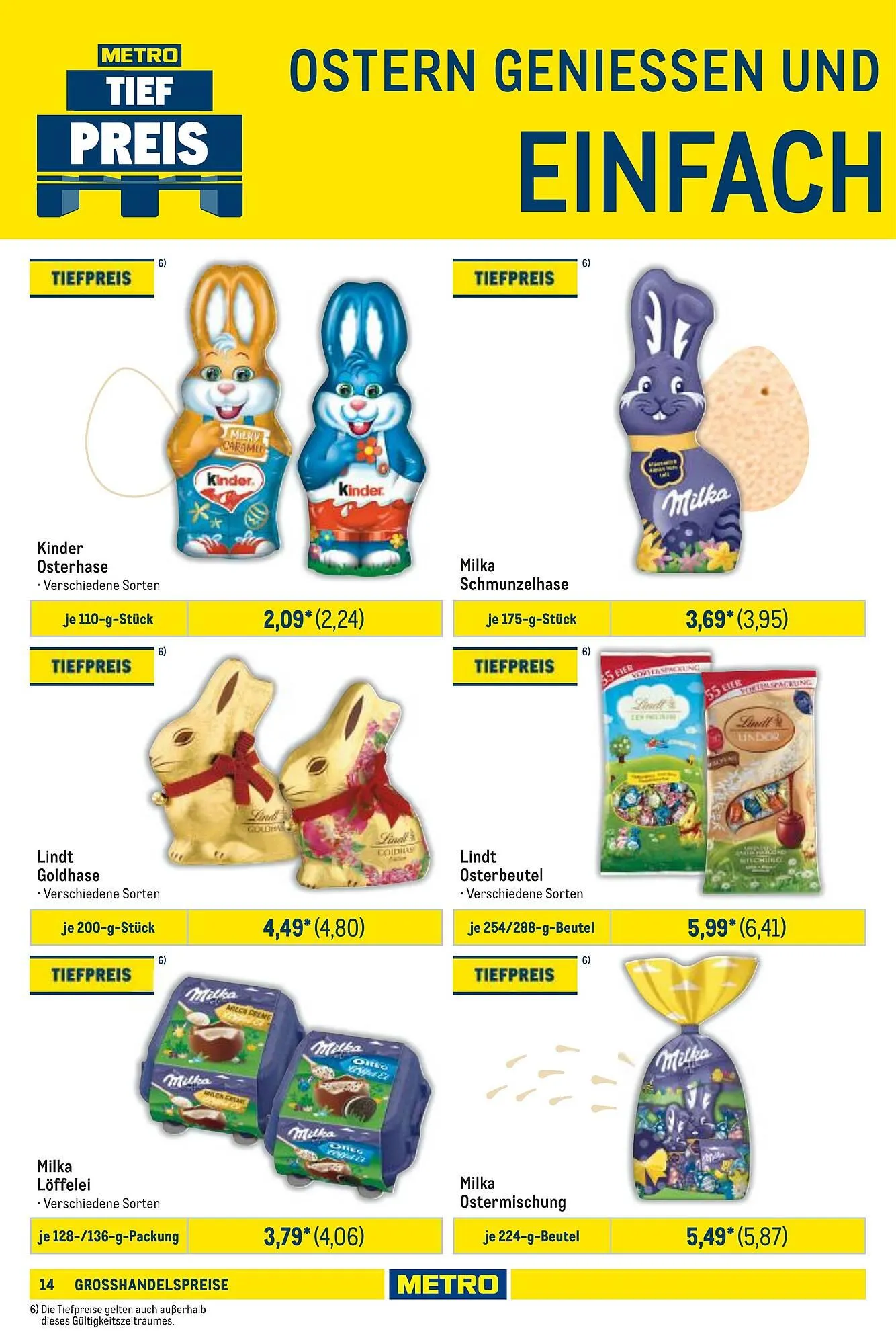 METRO Prospekt von 10. April bis 23. April 2025 - Prospekt seite 14