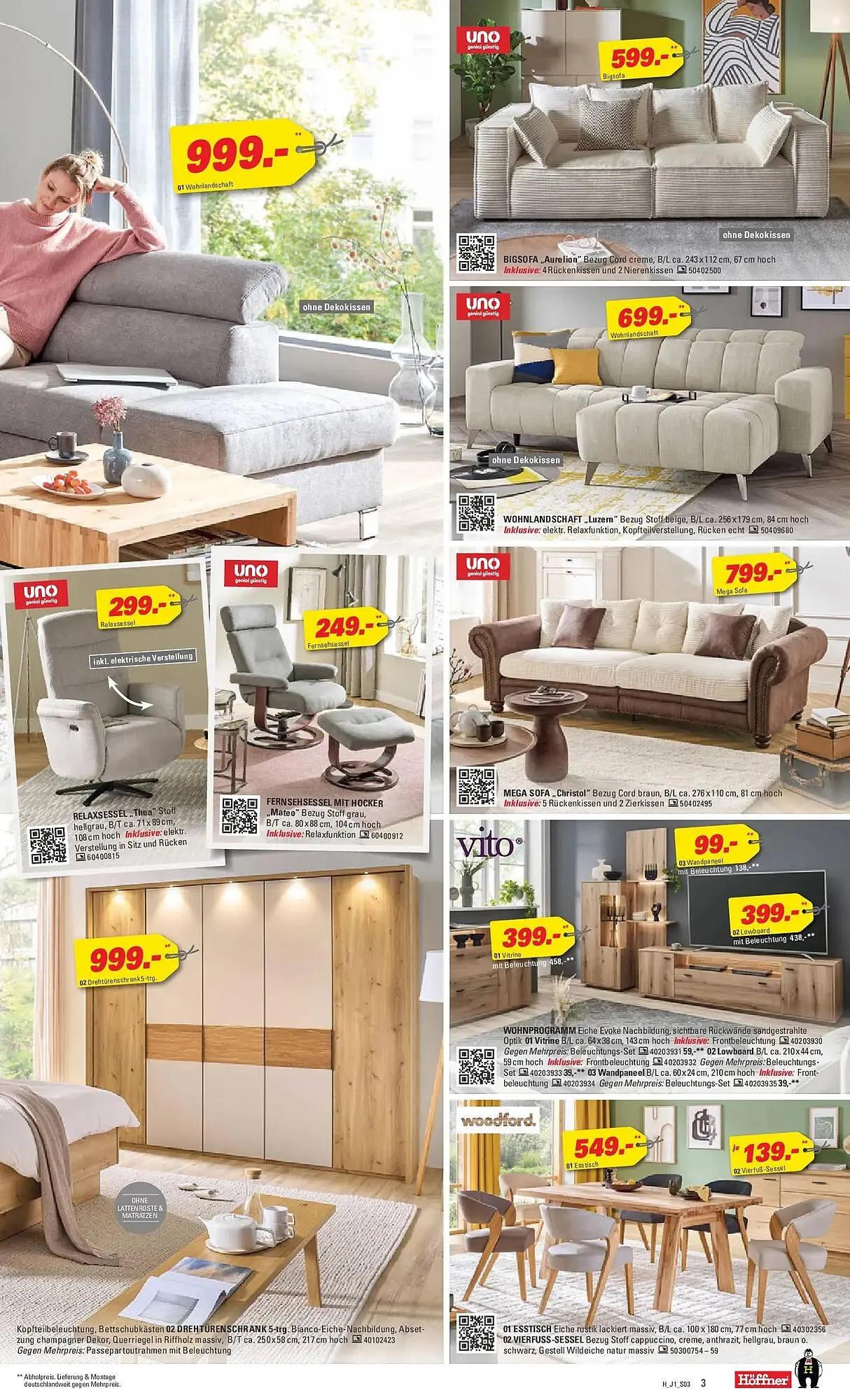 Höffner Prospekt von 24. März bis 31. März 2026 - Prospekt seite 3