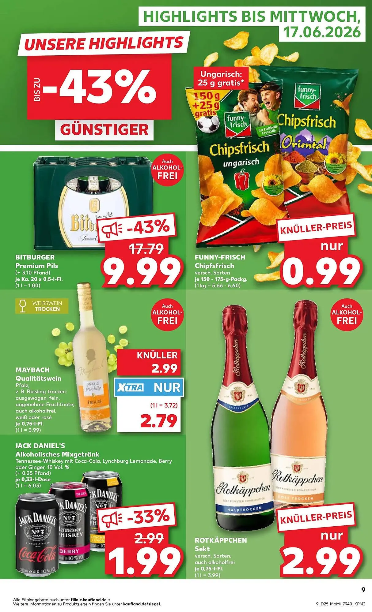 Kaufland Prospekt von 14. Juni bis 17. Juni 2026 - Prospekt seite 9