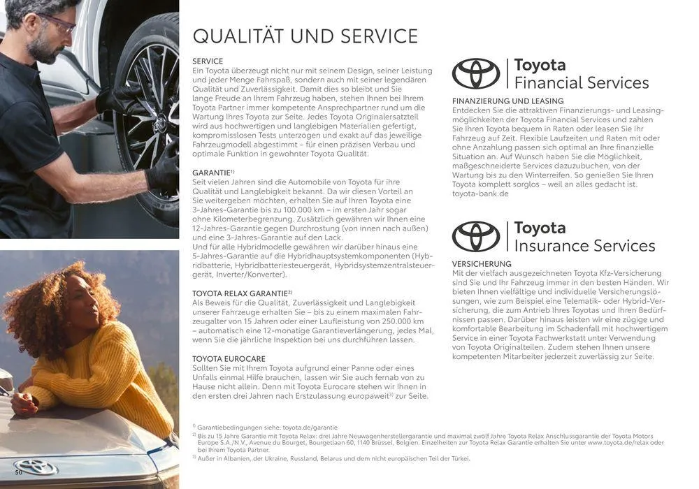 Toyota Yaris Cross von 14. Juni bis 14. Juni 2025 - Prospekt seite 50