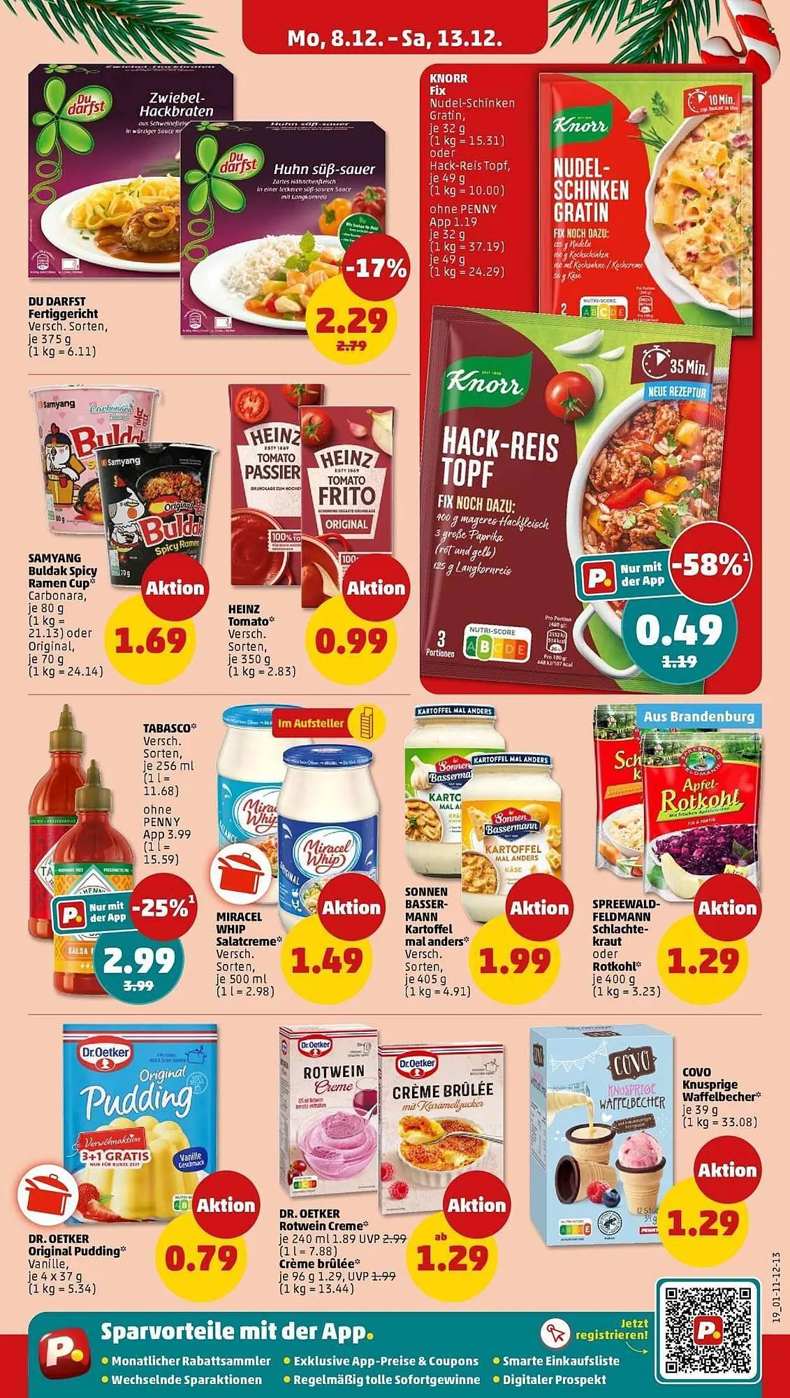 PENNY Prospekt von 8. Dezember bis 13. Dezember 2025 - Prospekt seite 23