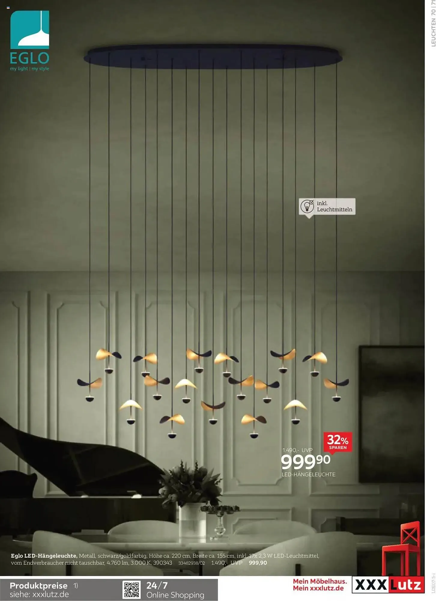 XXXLutz Prospekt von 1. September bis 28. Februar 2026 - Prospekt seite 71