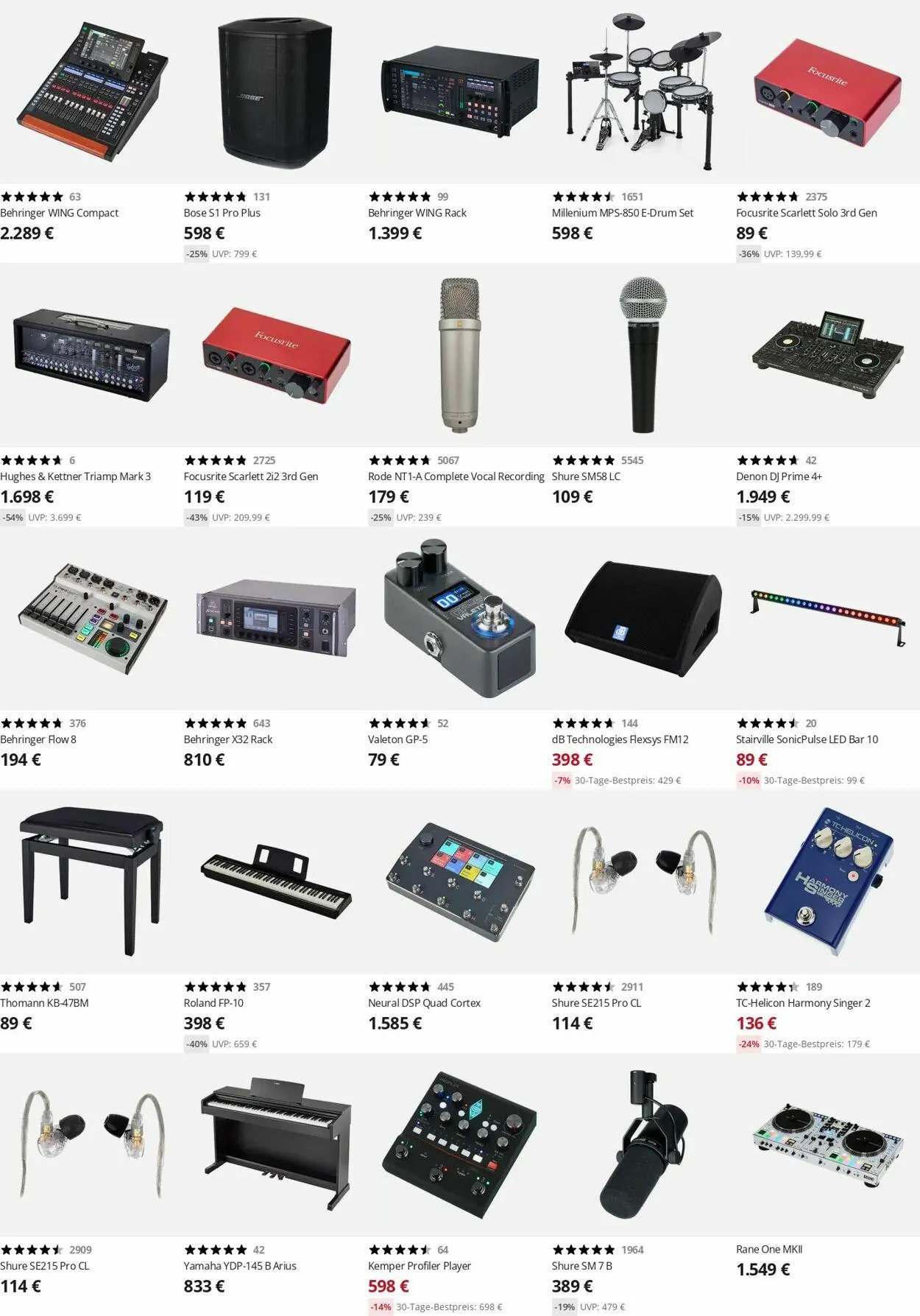 Thomann Aktueller Prospekt von 8. September bis 17. September 2025 - Prospekt seite 5