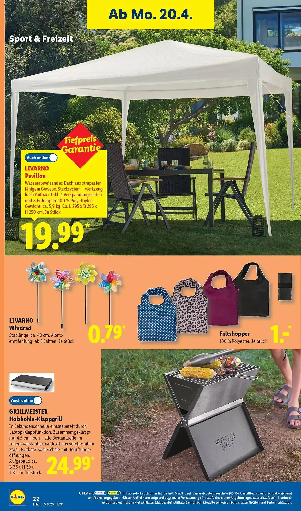 Lidl Prospekt von 20. April bis 25. April 2026 - Prospekt seite 10