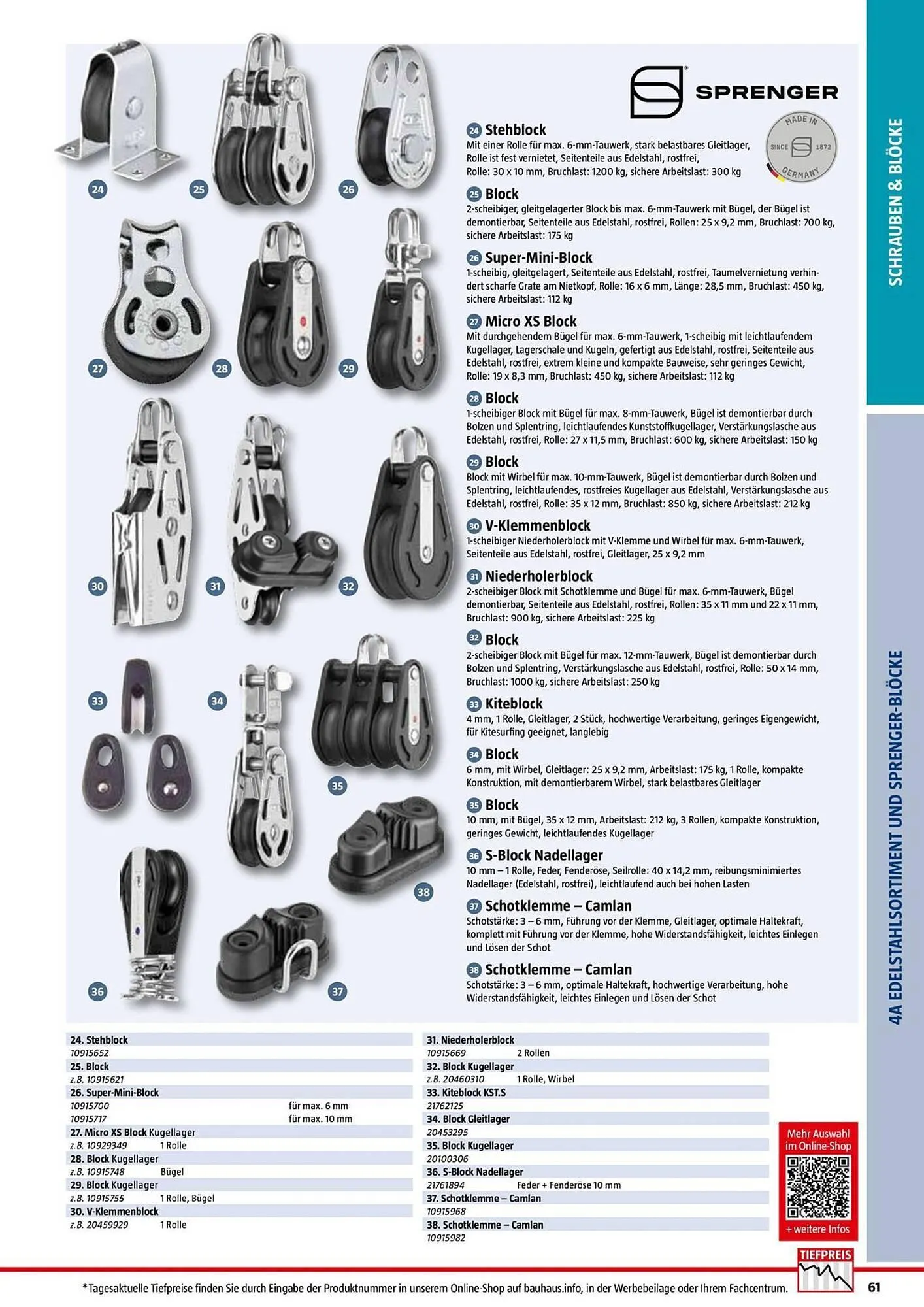 Bauhaus Magazin von 1. Februar bis 28. Februar 2026 - Prospekt seite 61