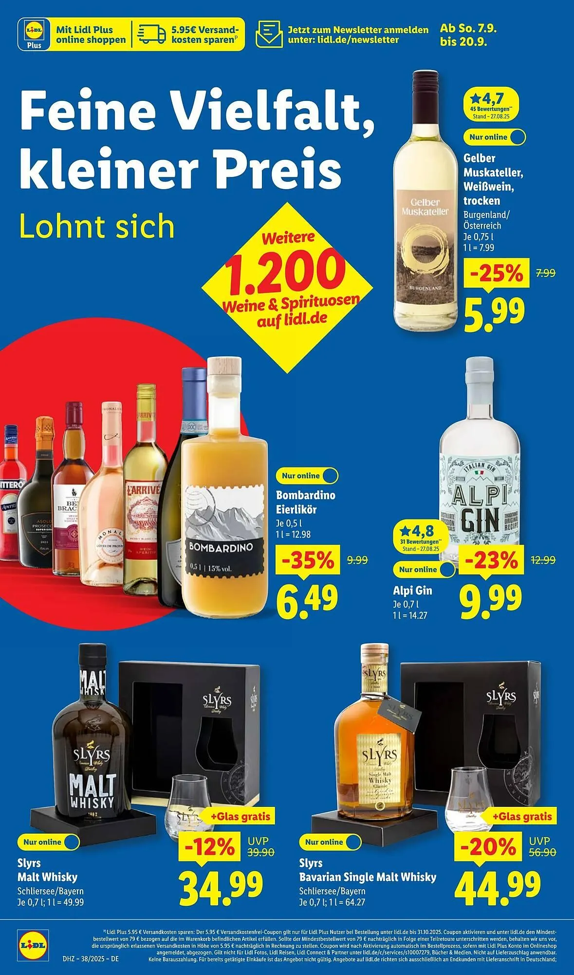 Lidl Prospekt von 15. September bis 21. September 2025 - Prospekt seite 58