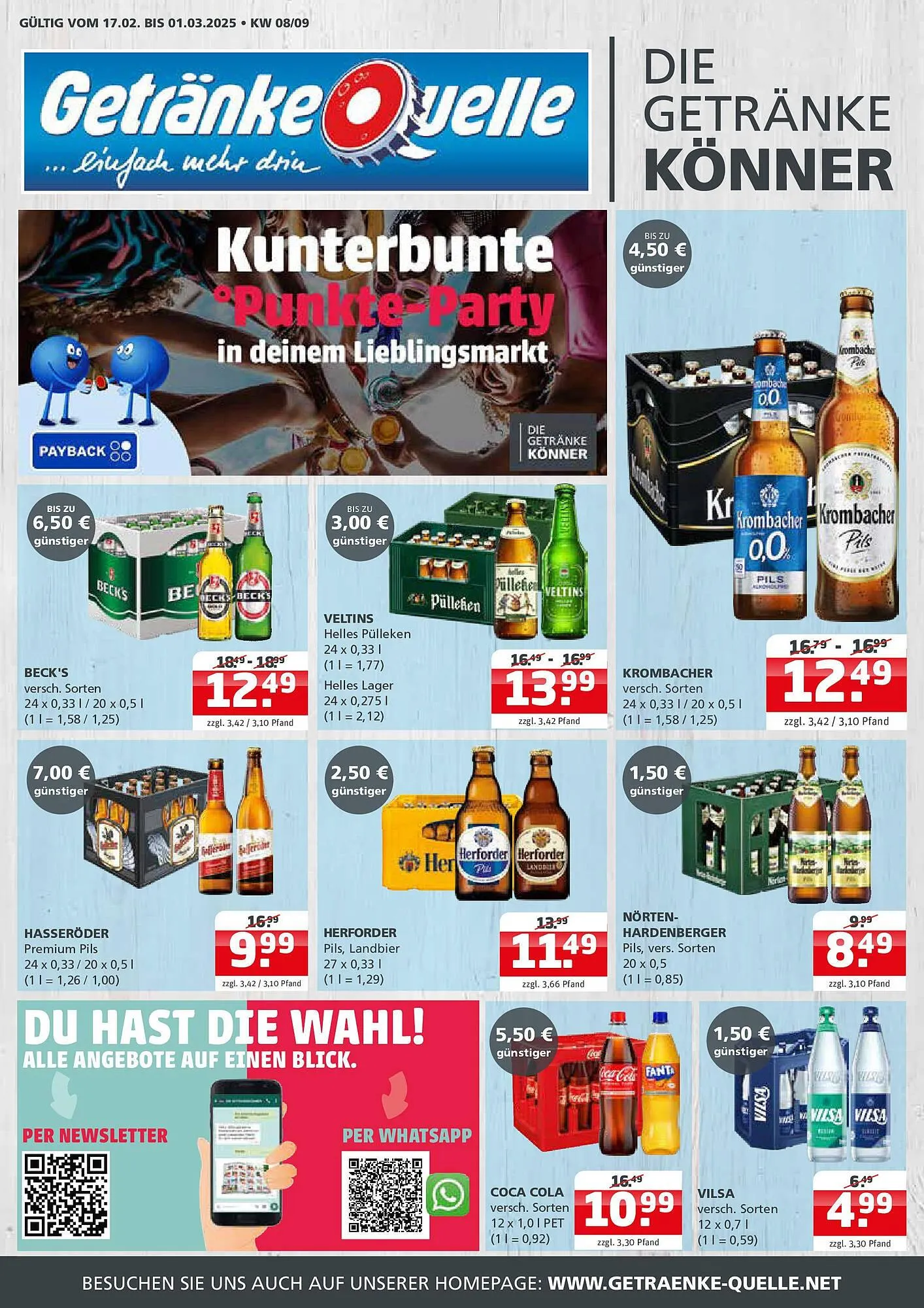 Getränke Quelle Prospekt - 1