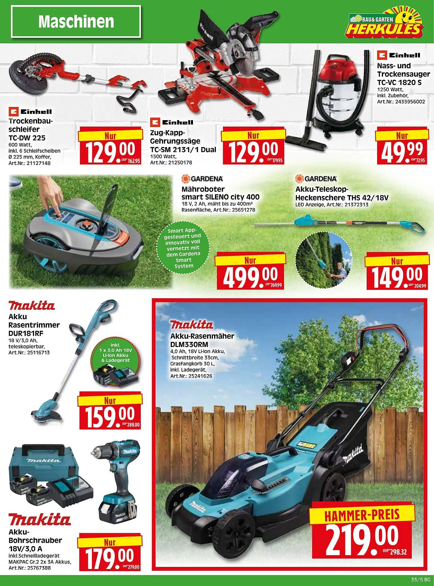 Herkules Baumarkt Prospekt von 11. August bis 16. August 2025 - Prospekt seite 5