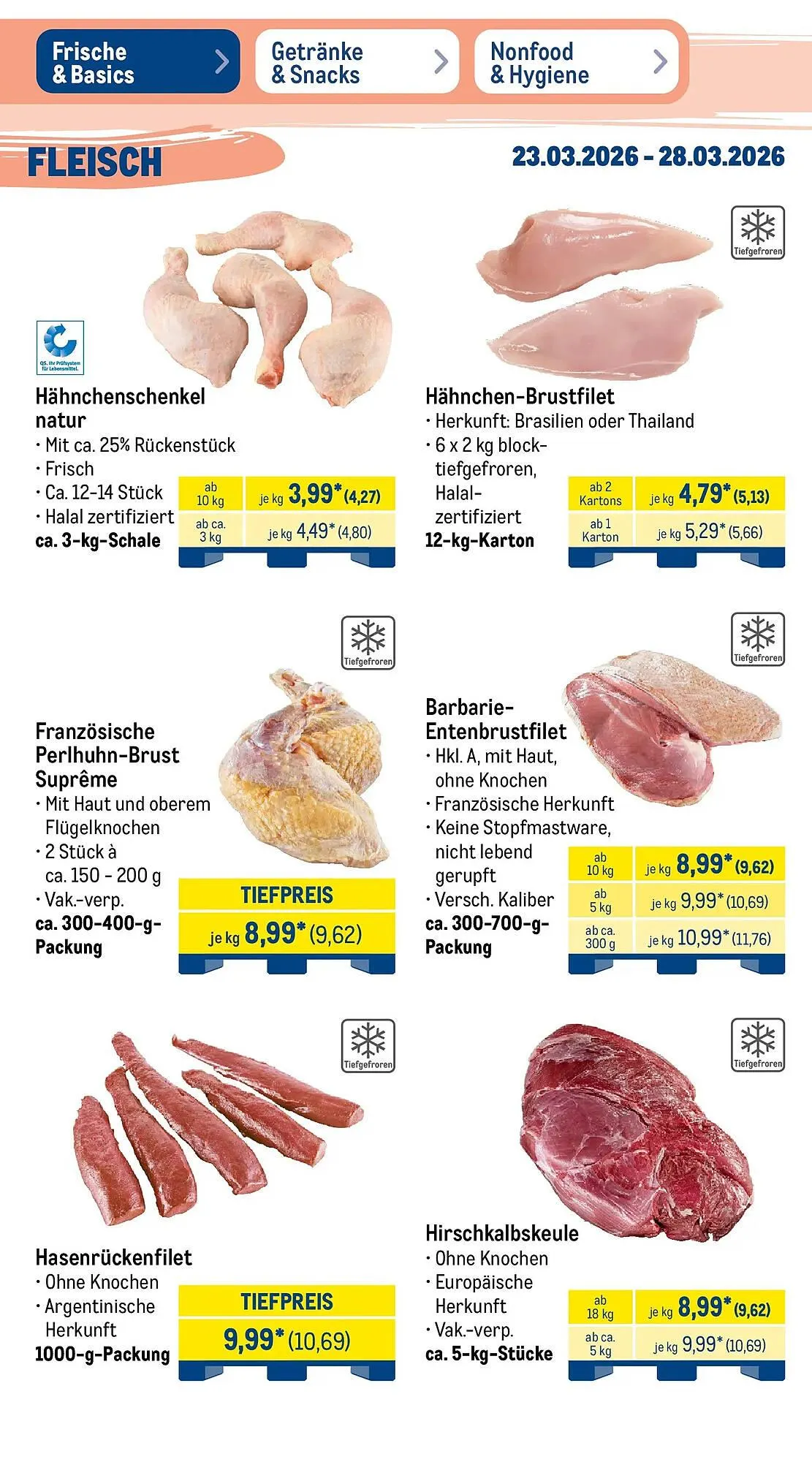 METRO Prospekt von 22. März bis 28. März 2026 - Prospekt seite 6